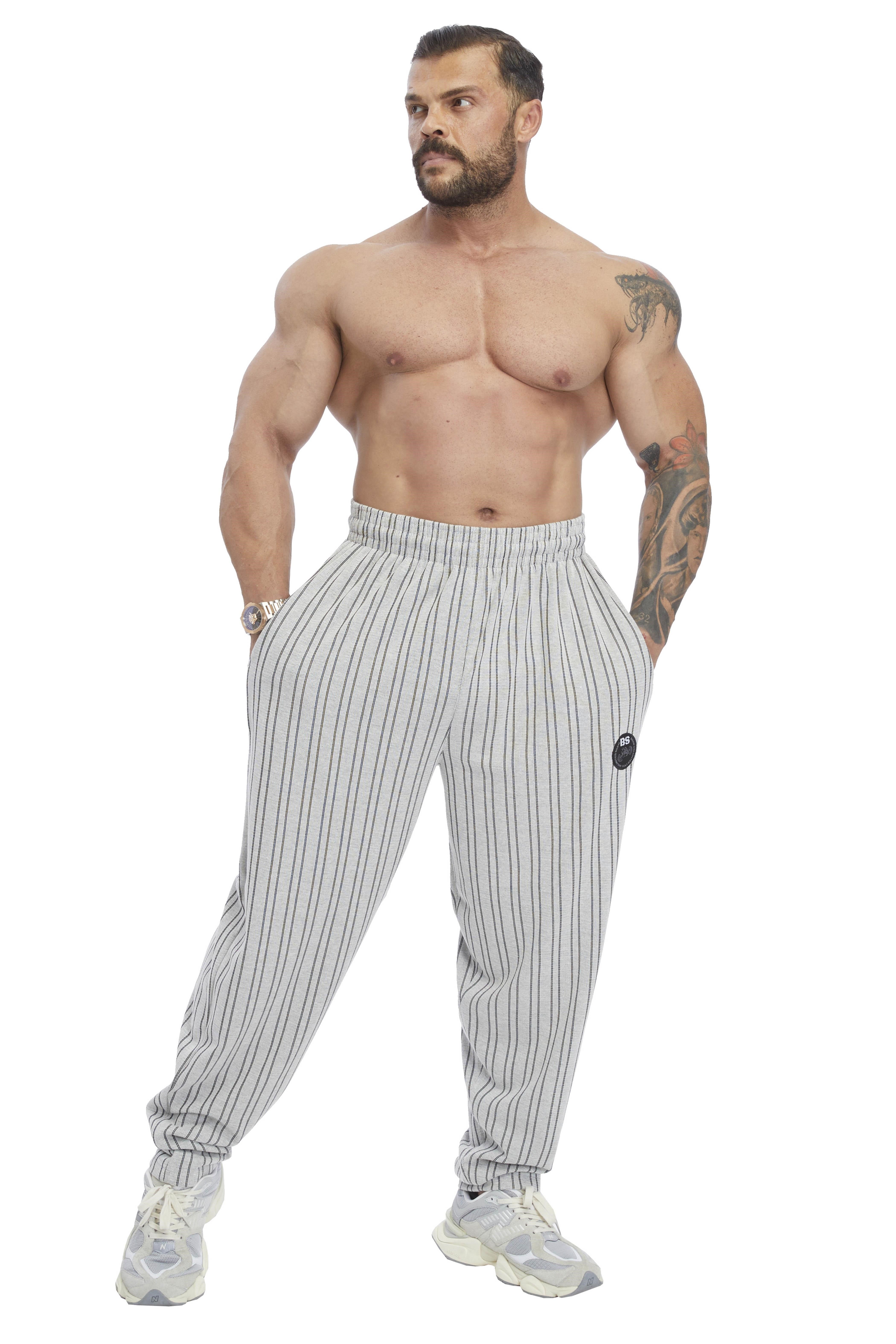Loose Fit Armalı Mevsimlik Eşofman Altı BGSM PNT1406