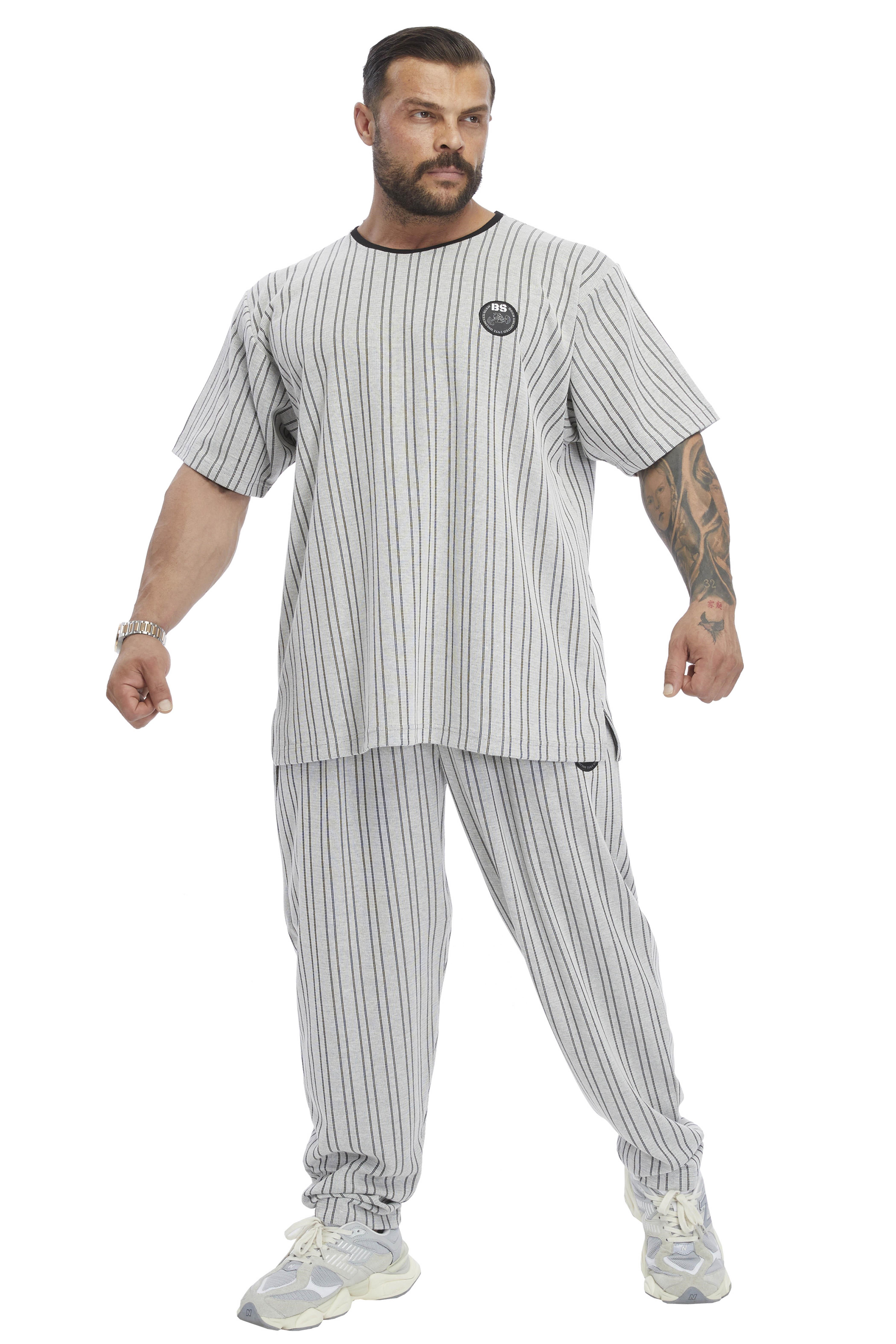 Loose Fit Armalı Mevsimlik Eşofman Altı BGSM PNT1406