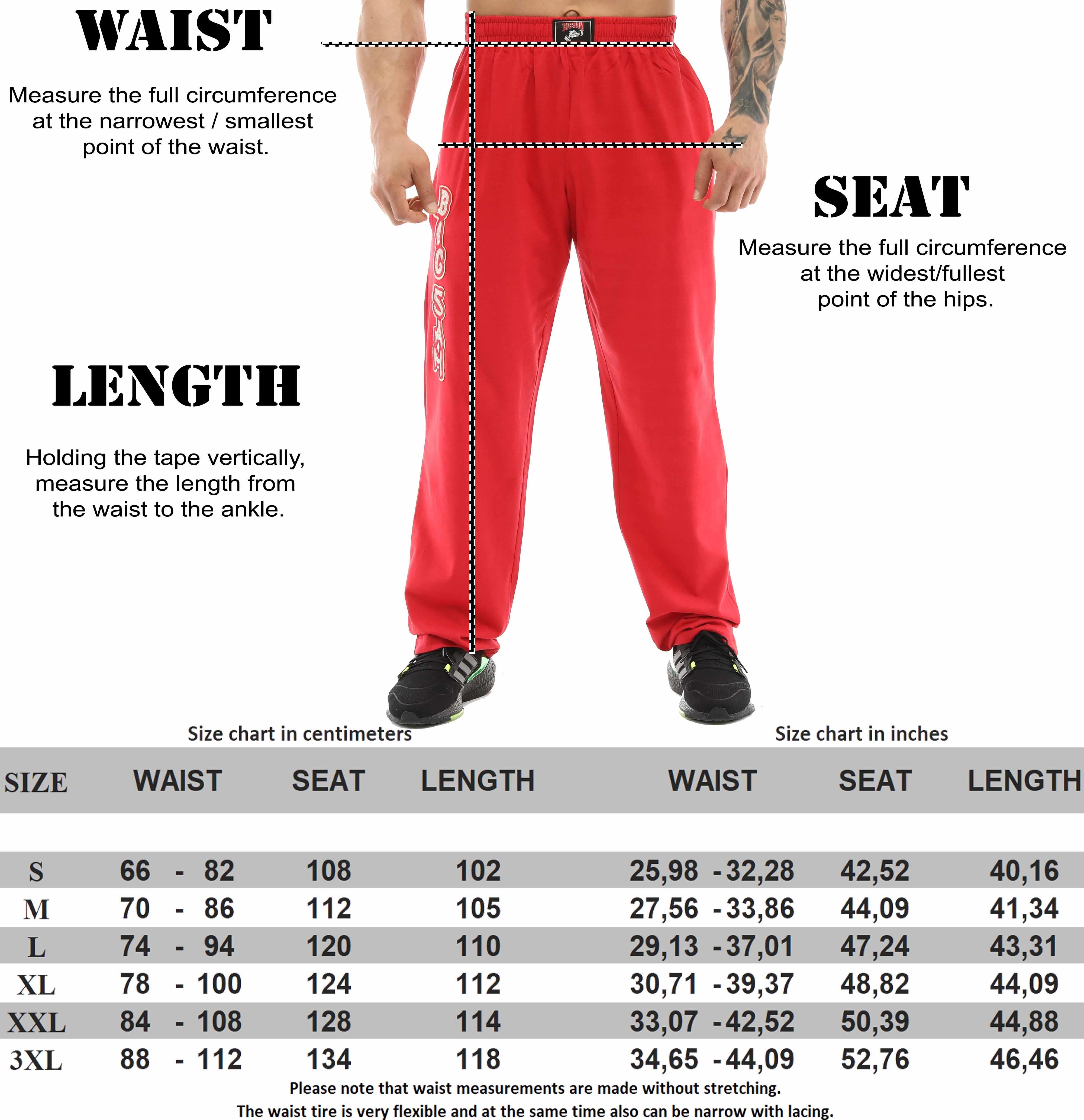 Loose Fit Boru Paça Eşofman Altı Big Sam 829