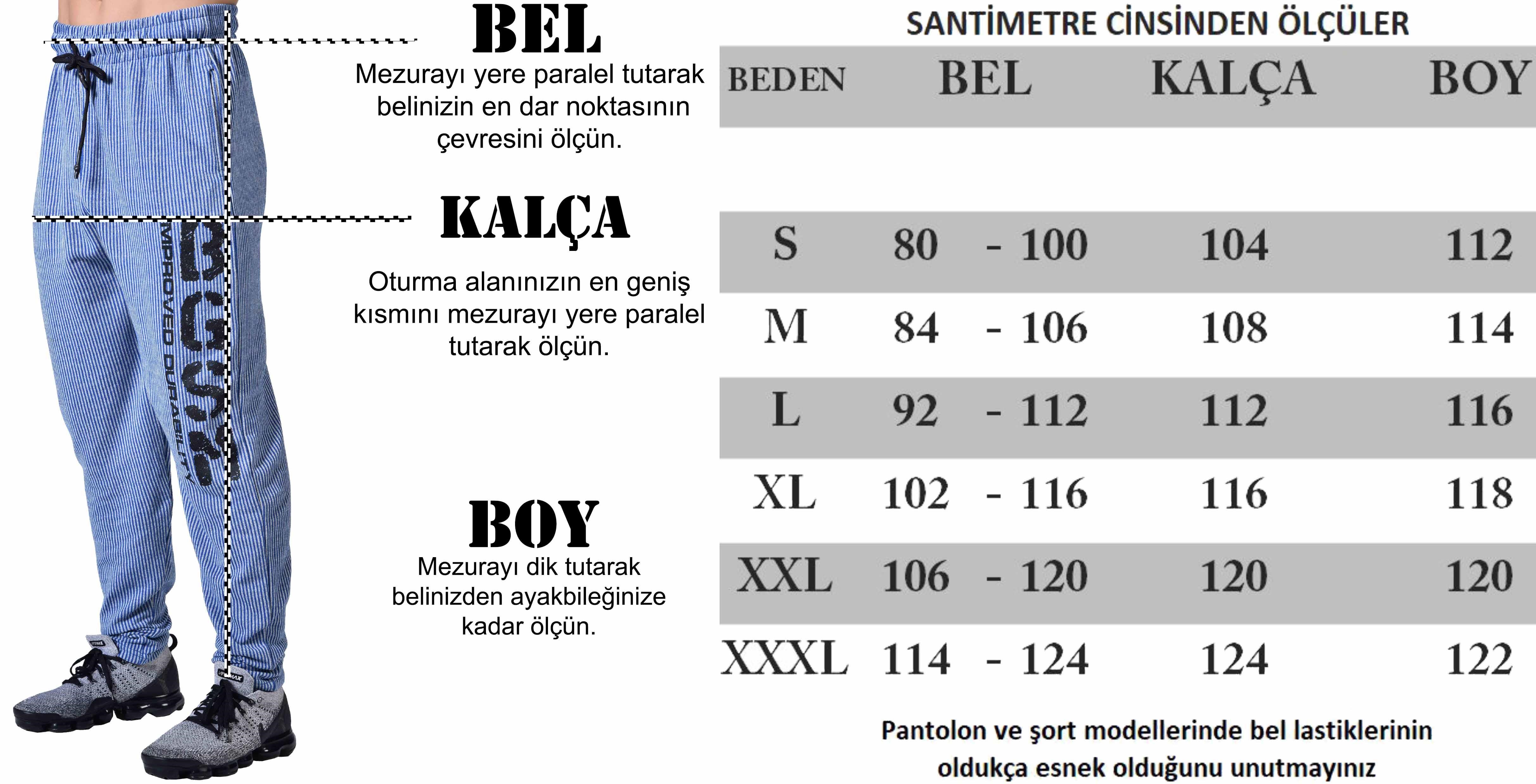 Loose Fit Daralan Paça Eşofman Altı Spor Pantolon BGSM 1280