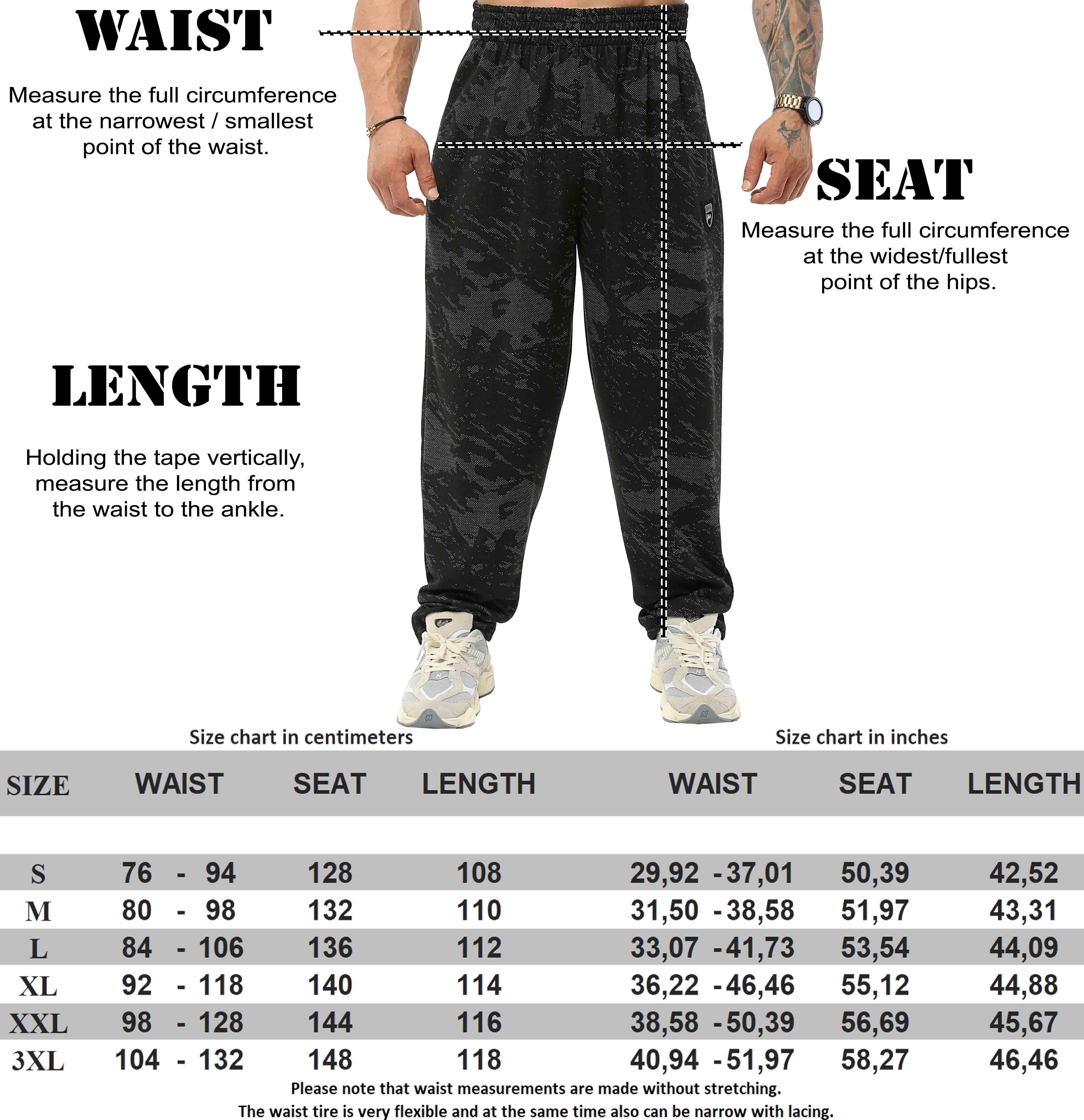 Loose Fit Eşofman Altı Desenli Şalvar Kesim Pantolon BGSM PNT1380