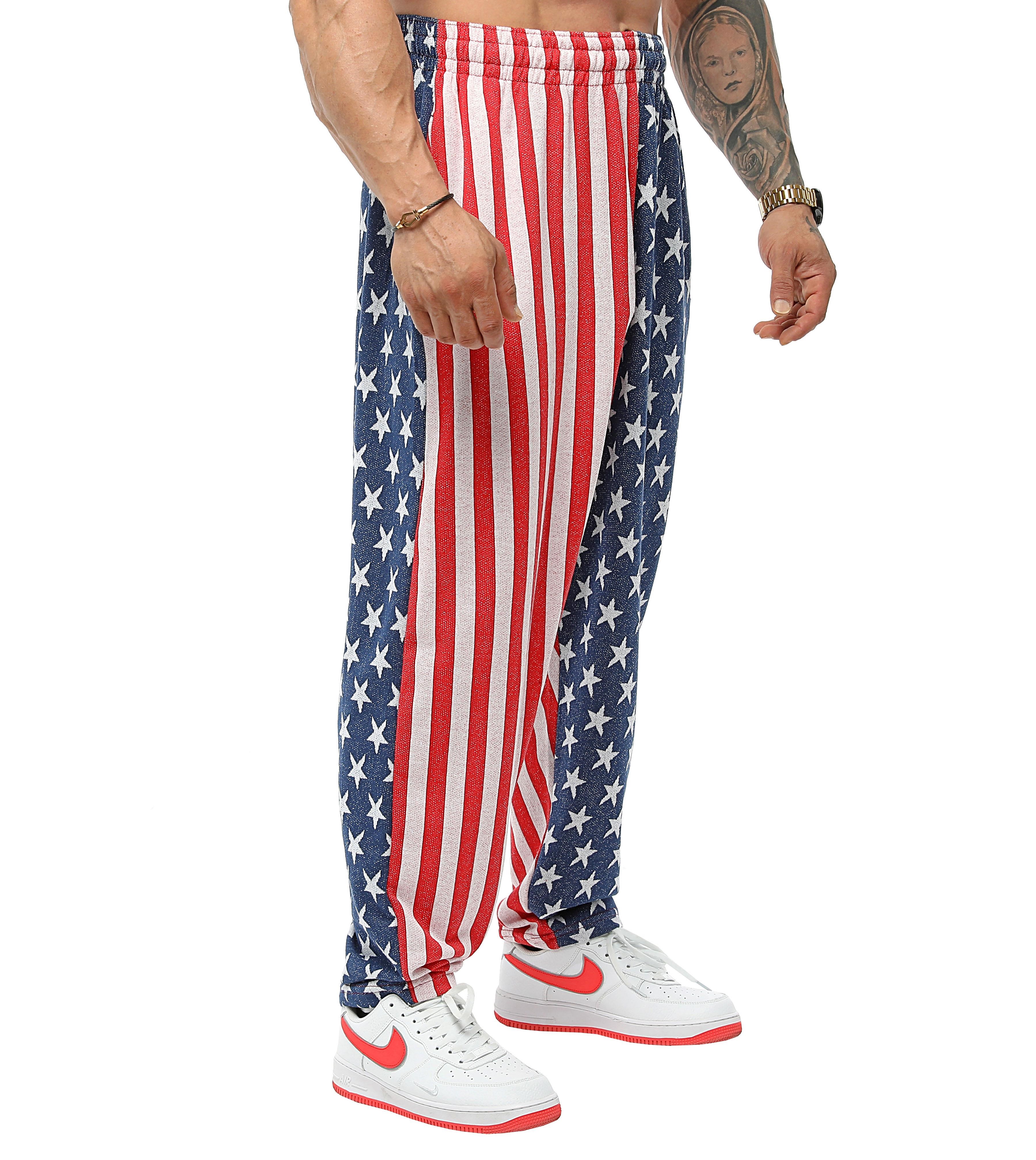Loose Fit Eşofman Altı Desenli Şalvar Kesim Pantolon BGSM PNT1381