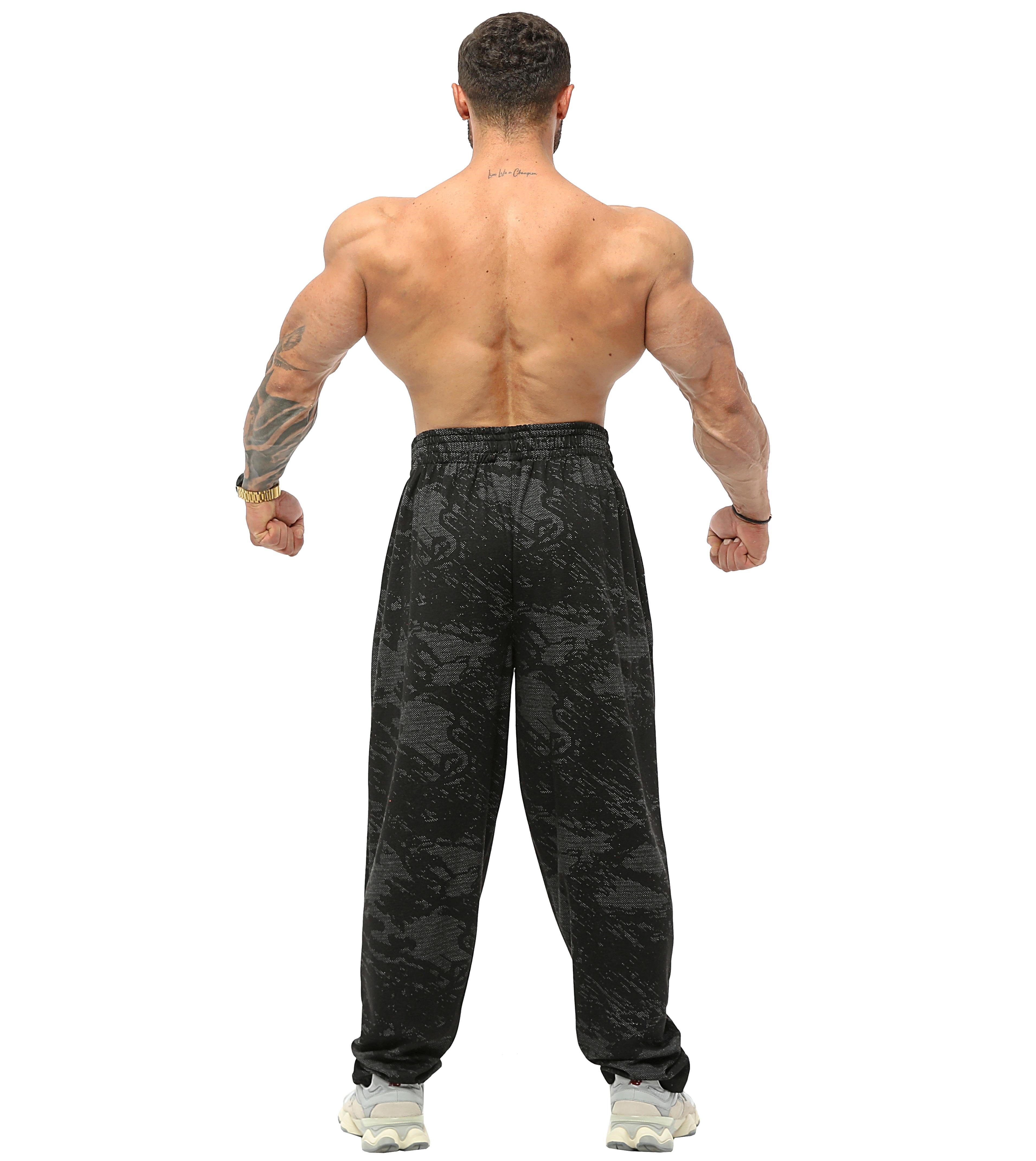 Loose Fit Eşofman Altı Desenli Şalvar Kesim Pantolon BGSM PNT1380