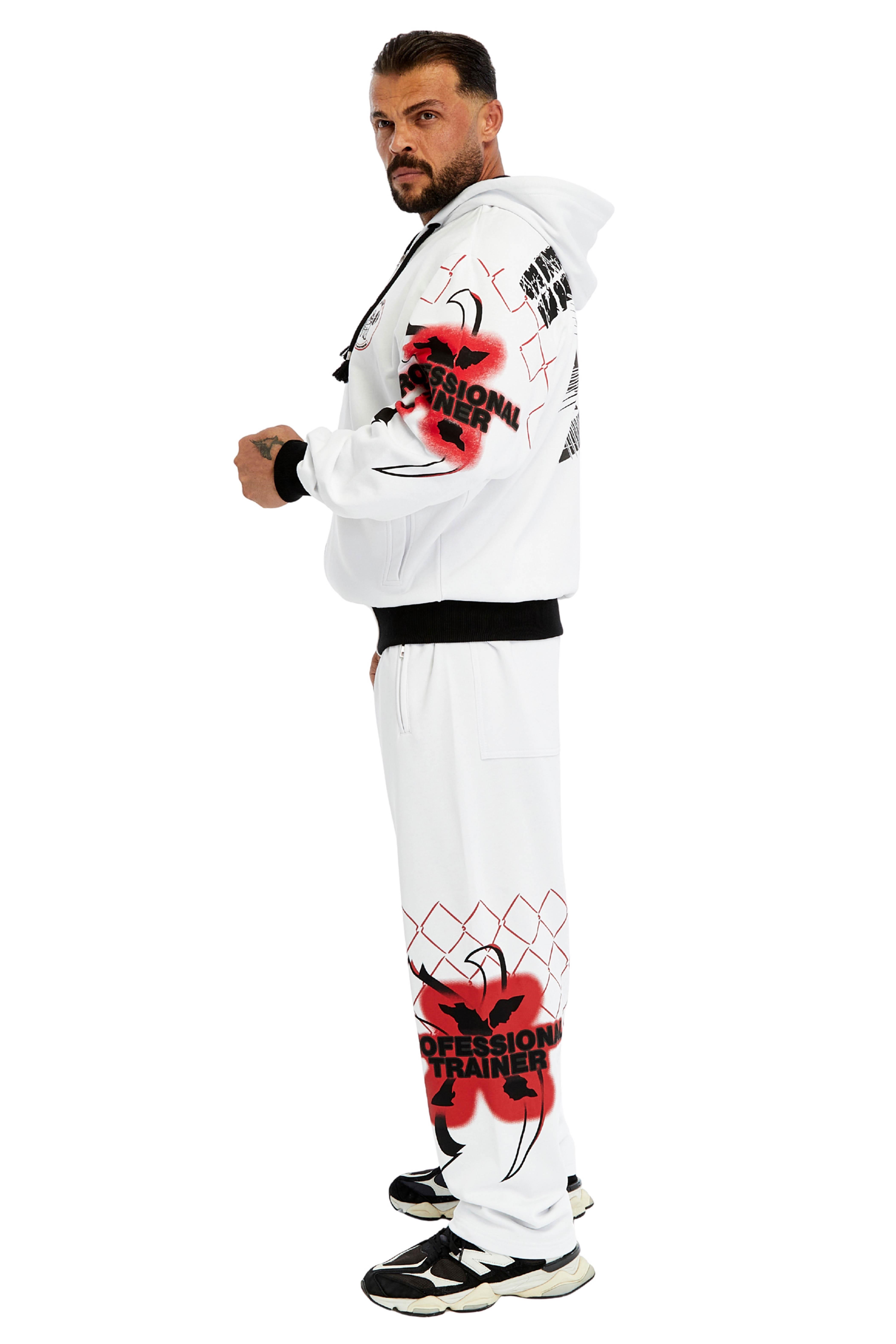 Loose Fit Eşofman Altı Pamuklu, Cepli Baggy Spor Pantolon Big Sam 1143