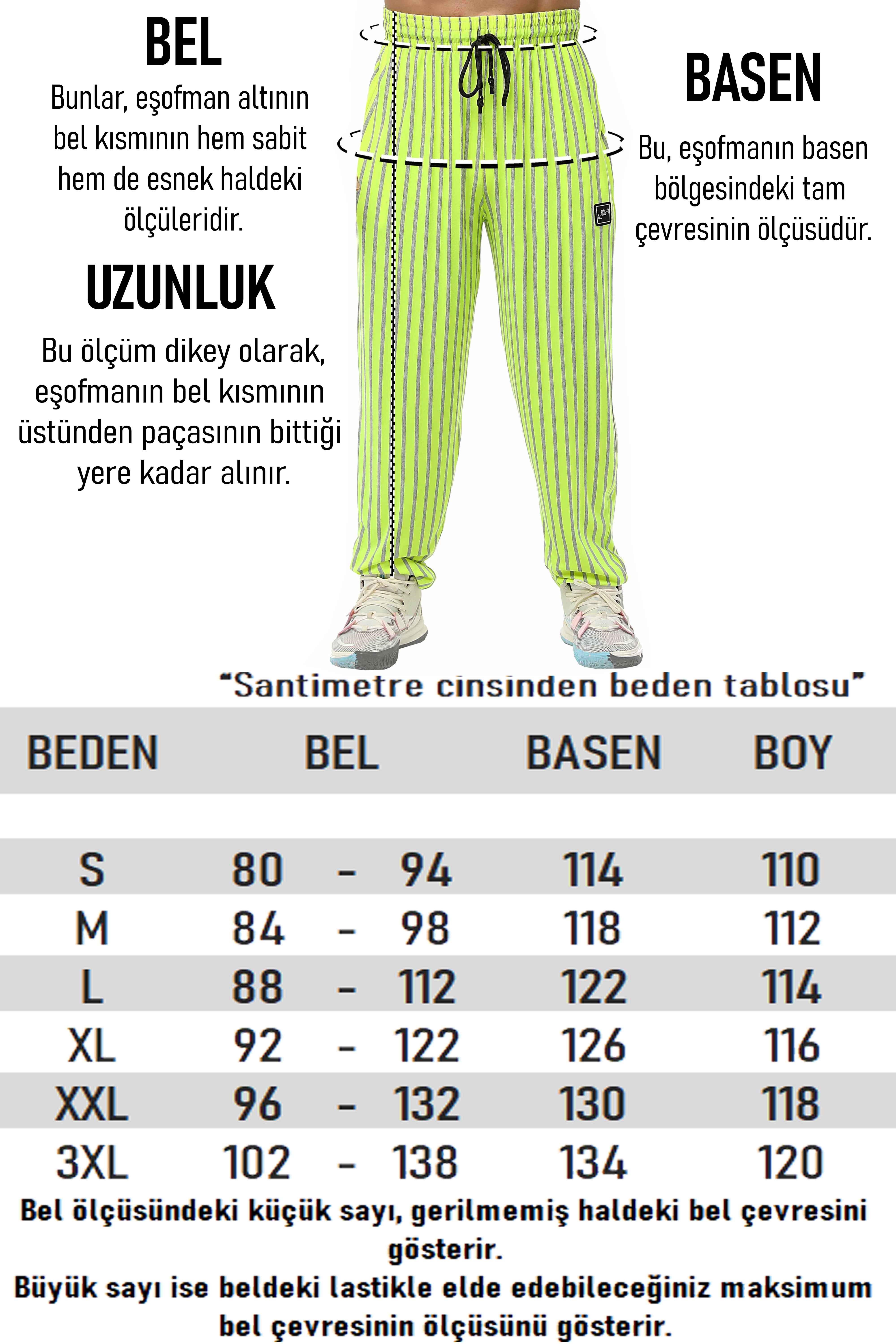 Loose Fit Eşofman Altı Yazlık Body Pantolon Big Sam 1189