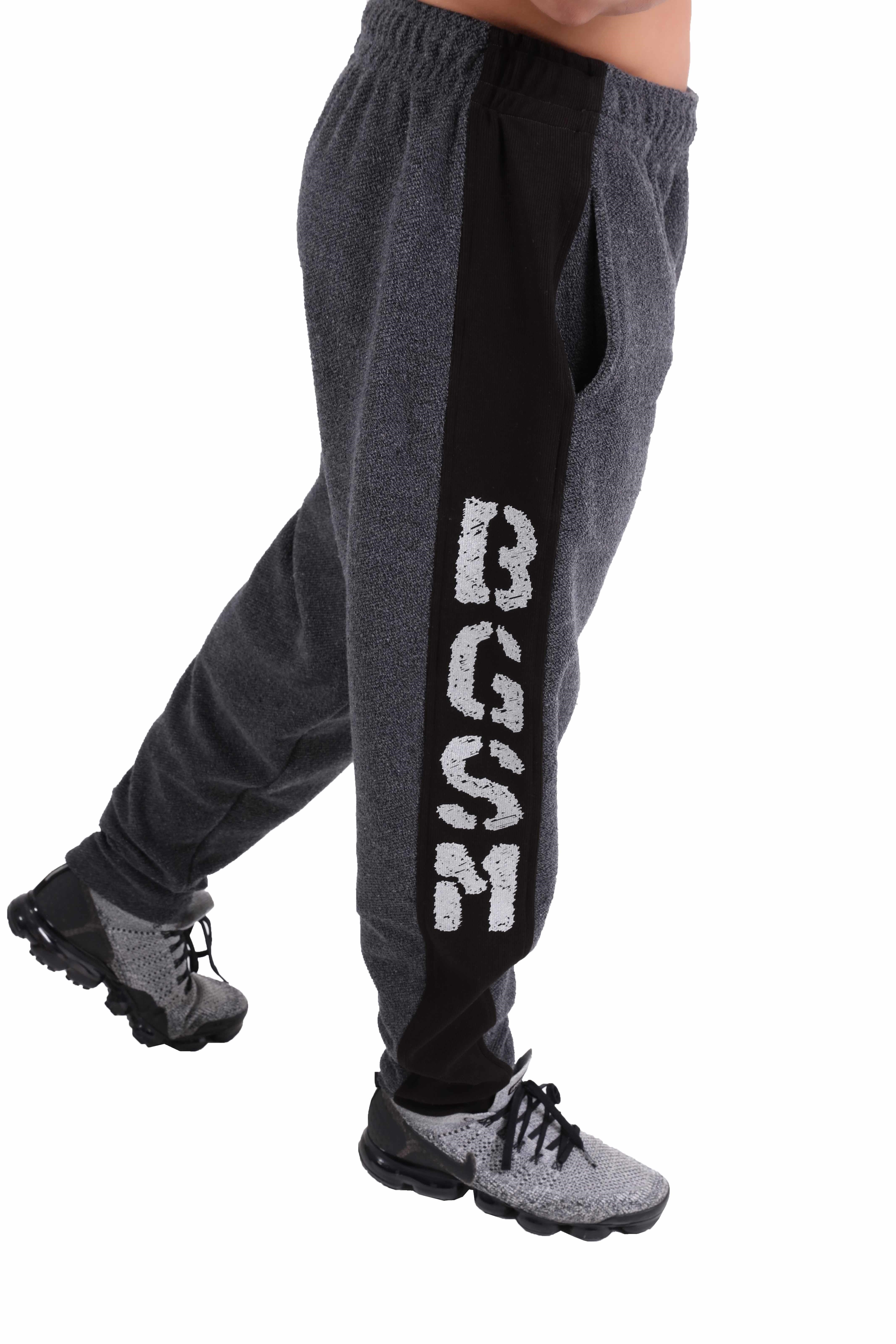 Loose Fit Kışlık Eşofman Altı Dokulu Spor Pantolon BGSM 1299