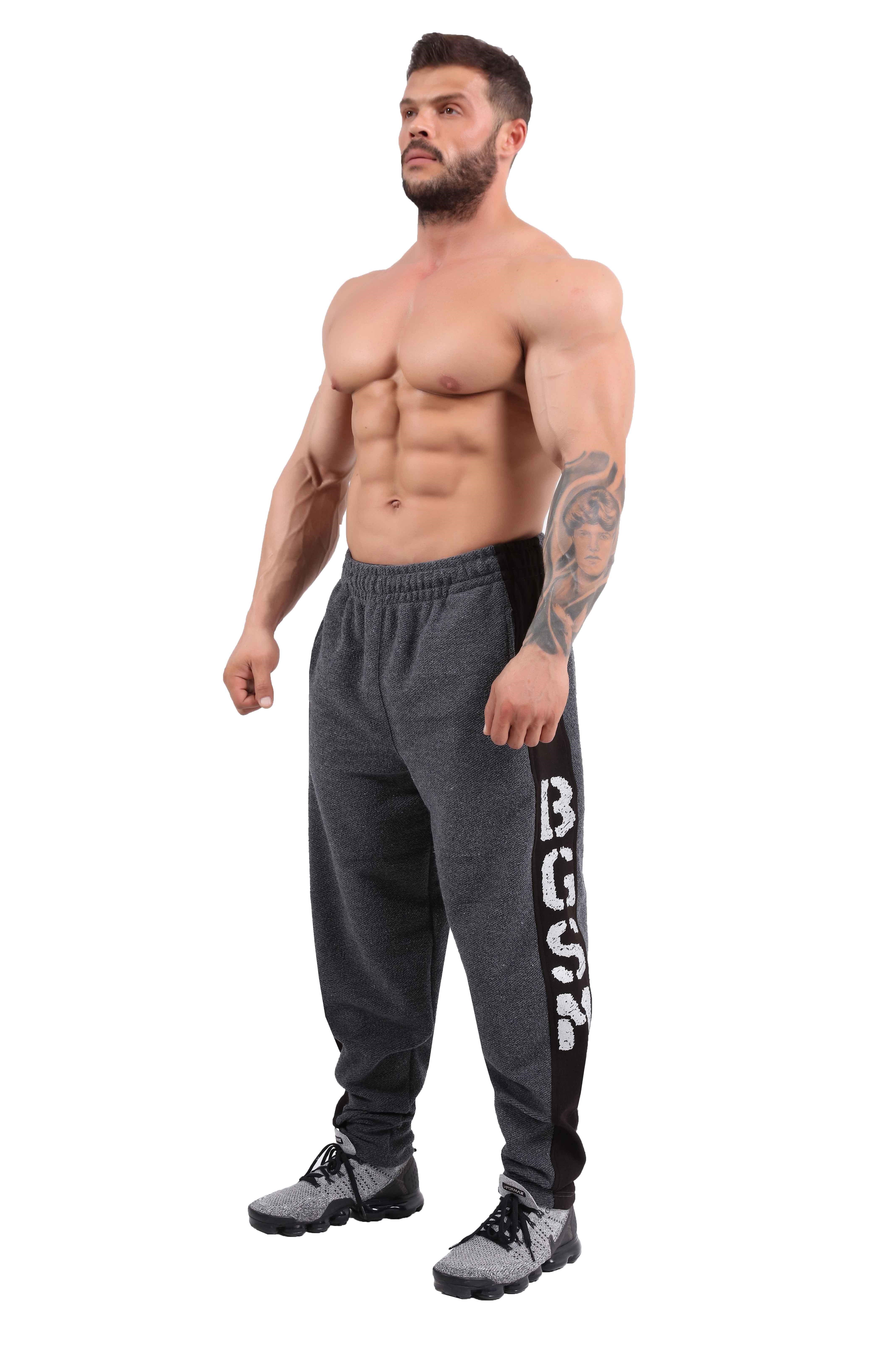 Loose Fit Kışlık Eşofman Altı Dokulu Spor Pantolon BGSM 1299