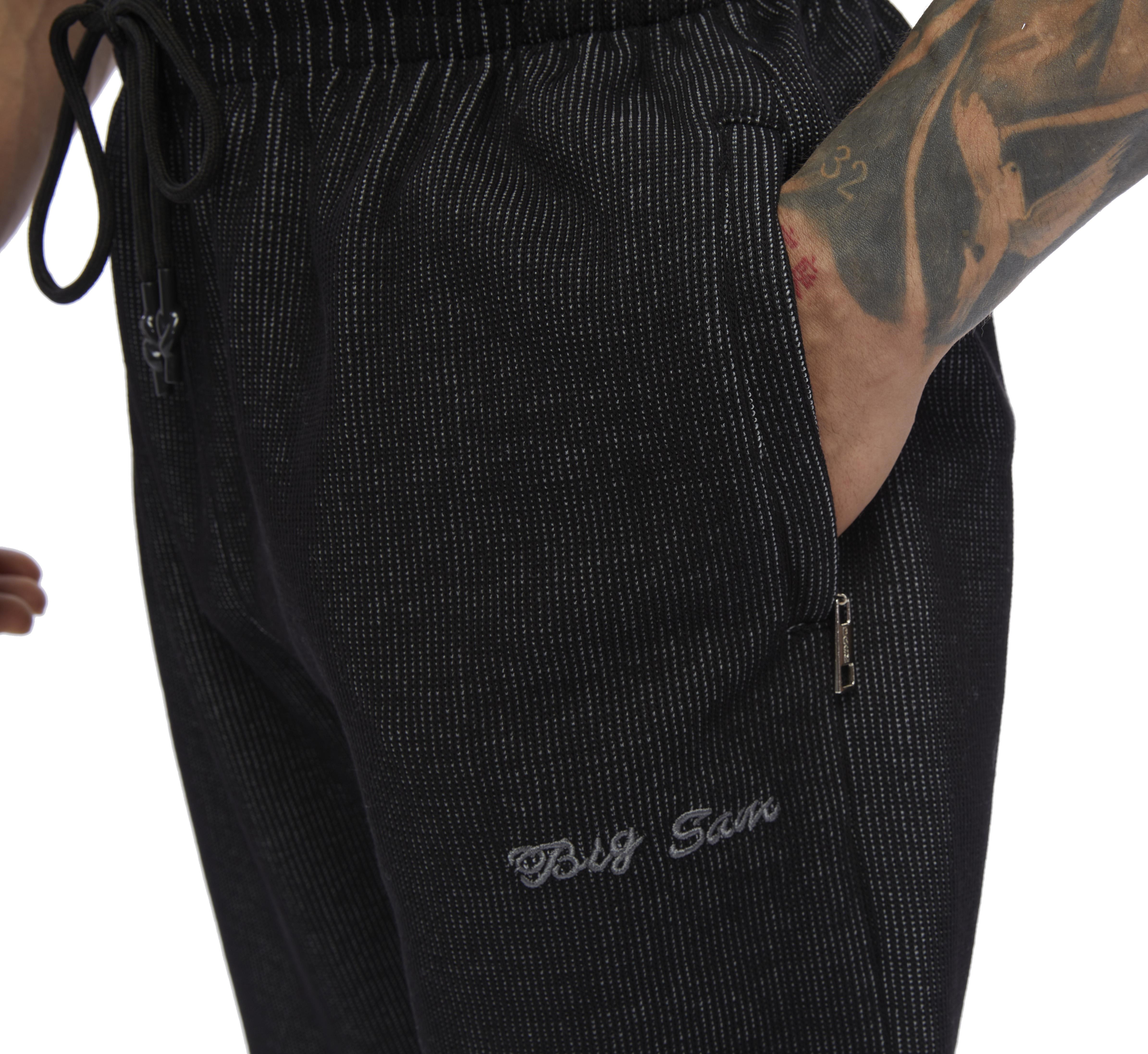 Loose Fit Kışlık Eşofman Altı Fermuarlı Cepli Spor Pantolon BGSM PNT1395