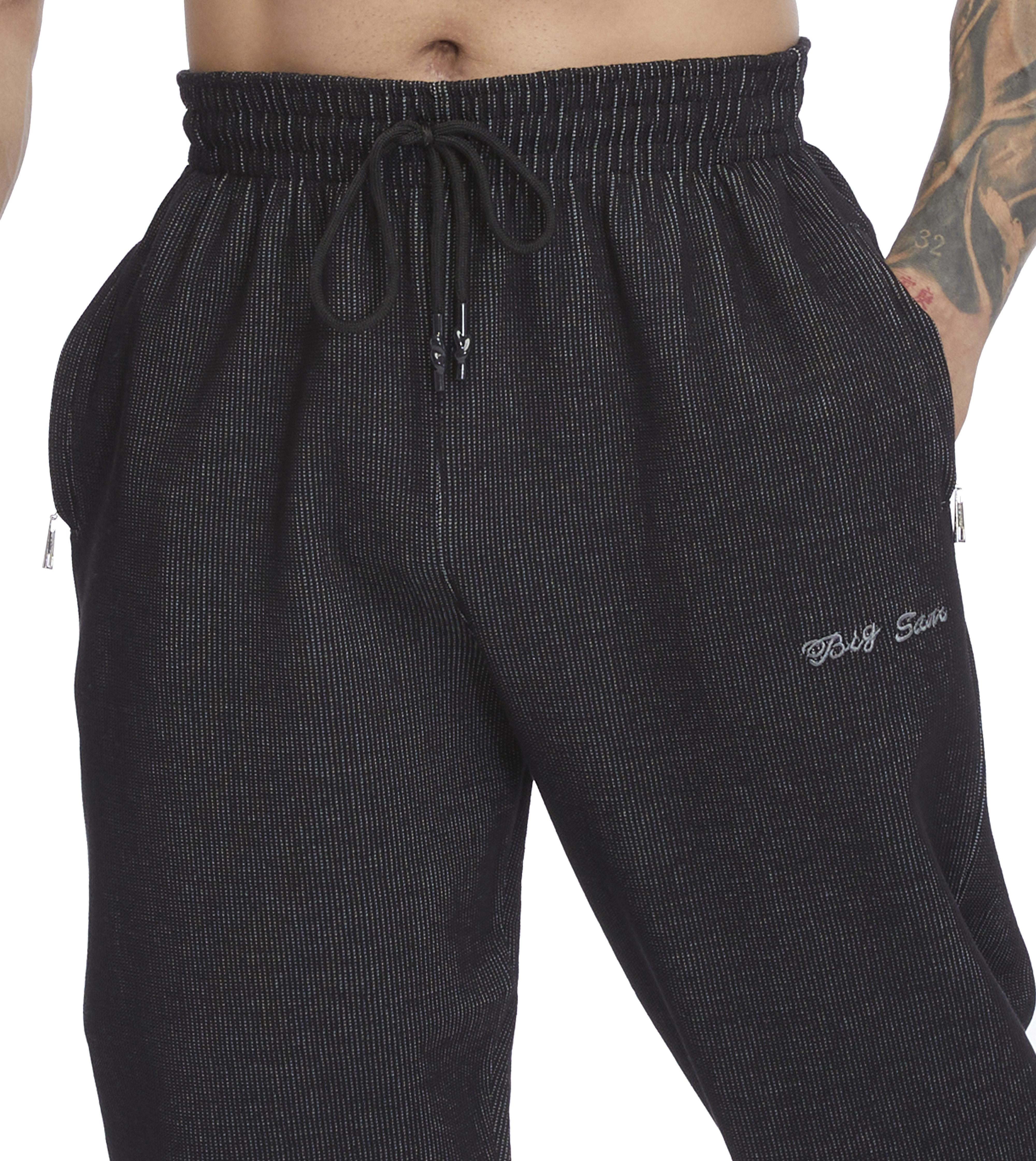 Loose Fit Kışlık Eşofman Altı Fermuarlı Cepli Spor Pantolon BGSM PNT1395
