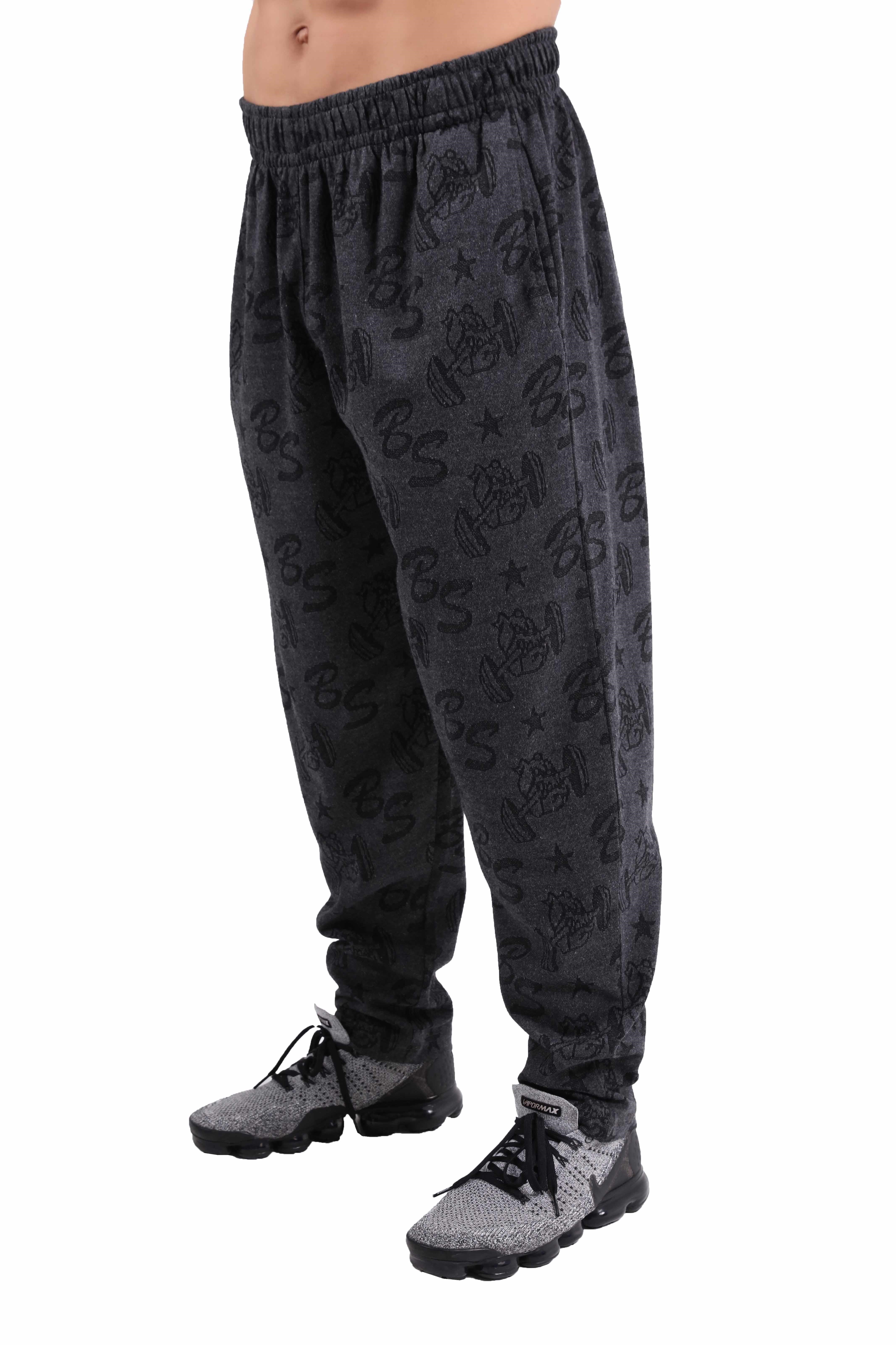 Loose Fit Logolu Eşofman Altı Gym Pantolon BGSM PNT1302