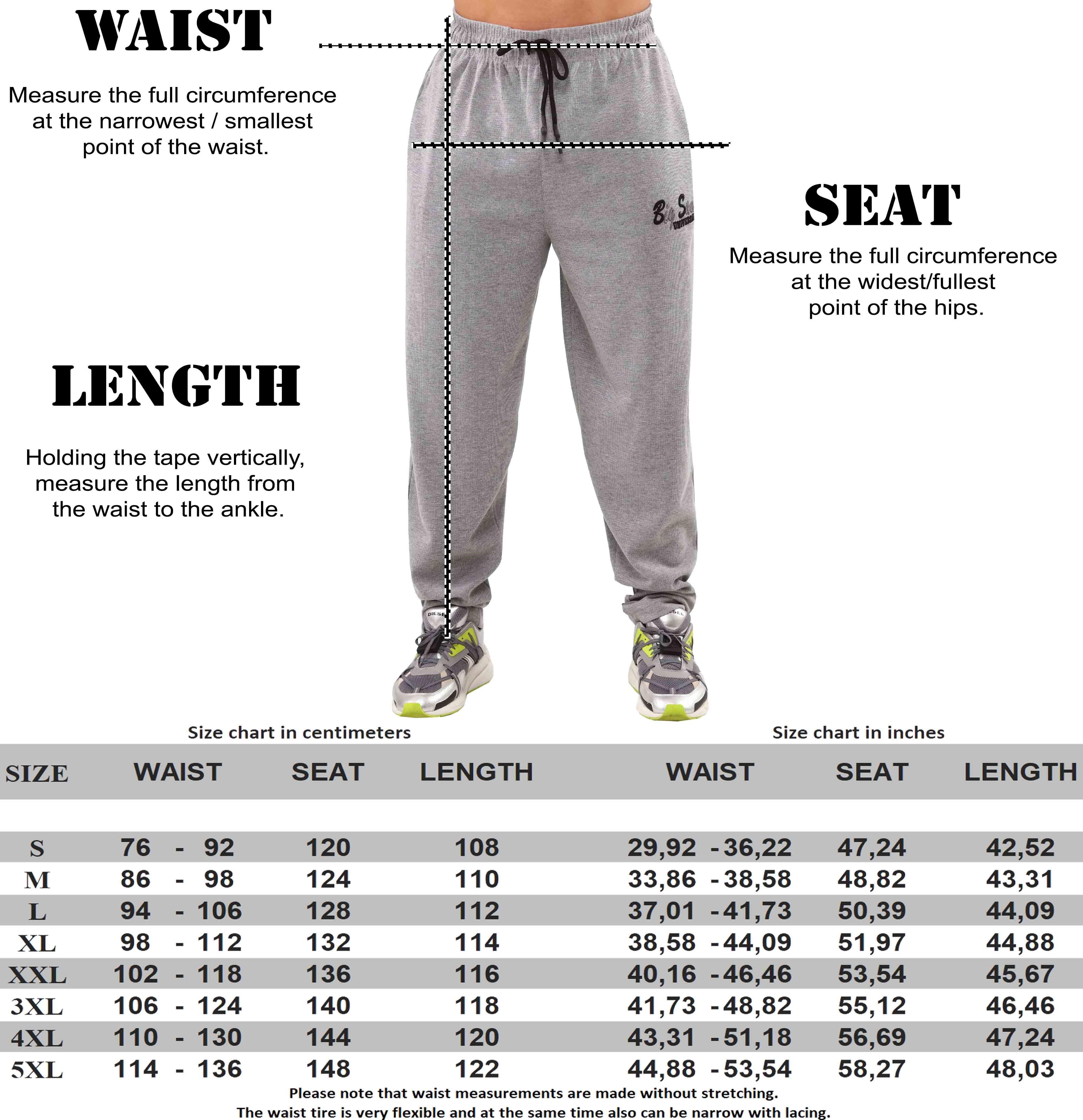 Loose Fit Mevsimlik Eşofman Altı, Pamuklu Body Pantolon Big Sam 1224
