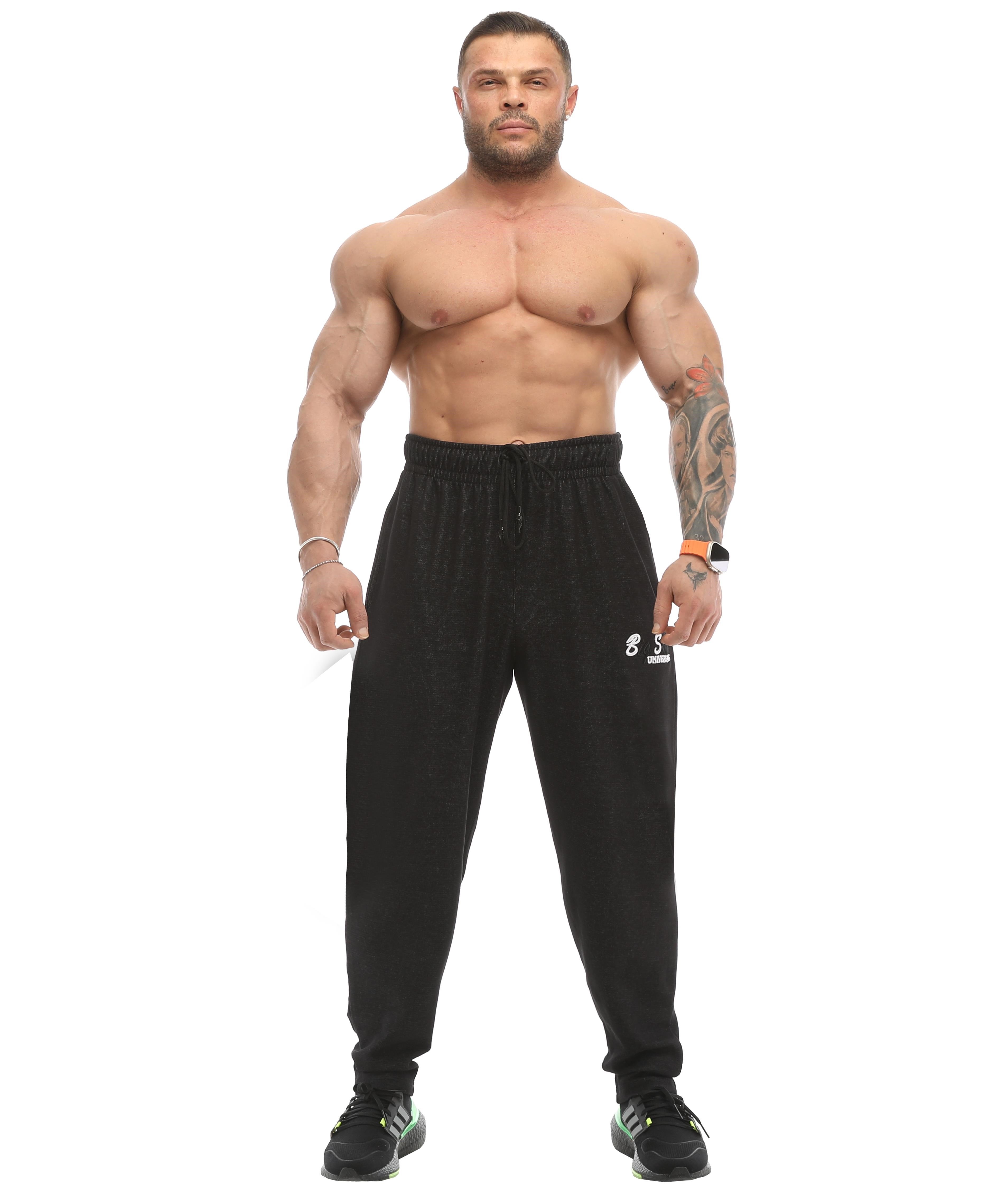 Loose Fit Mevsimlik Eşofman Altı, Pamuklu Body Pantolon Big Sam 1195