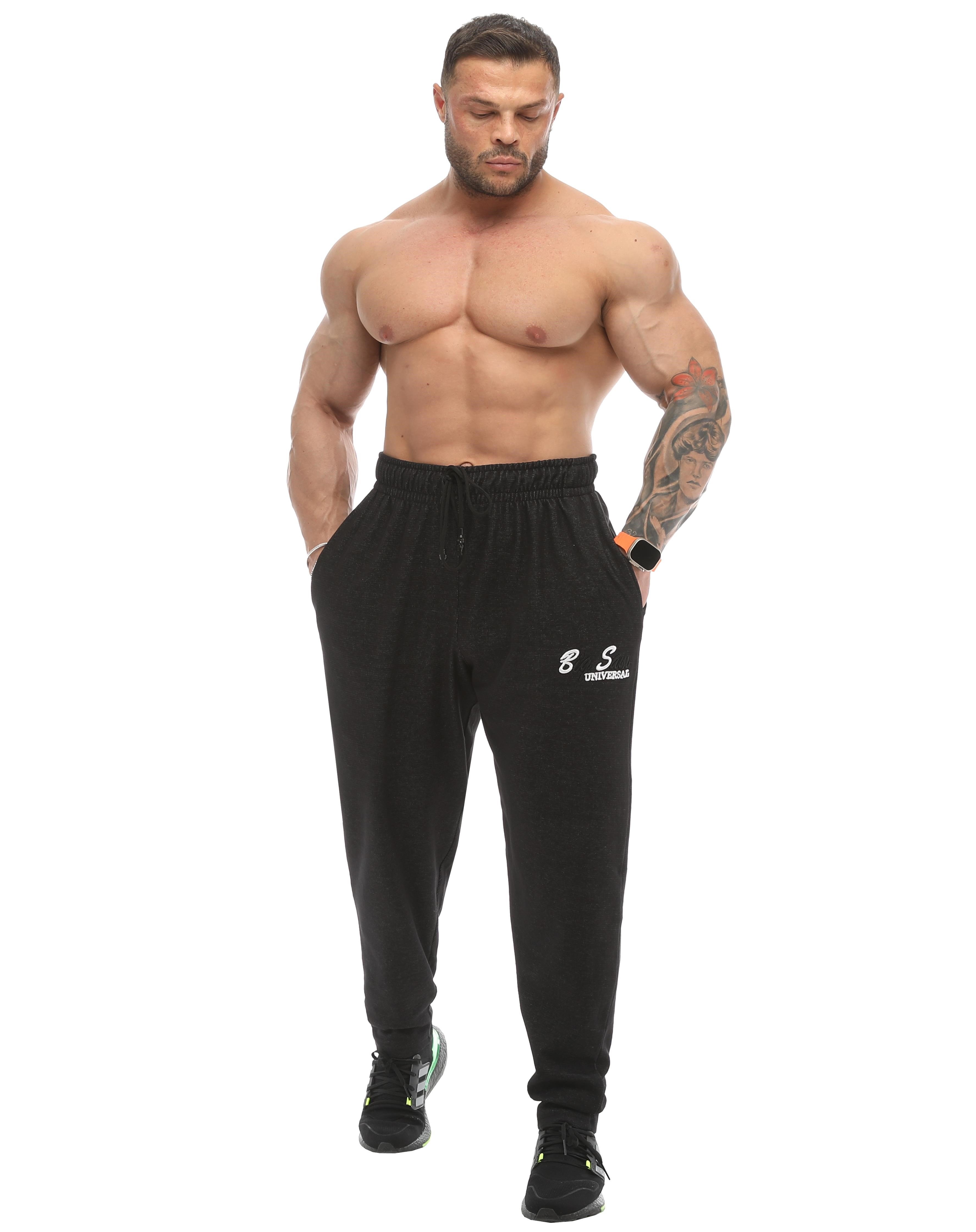 Loose Fit Mevsimlik Eşofman Altı, Pamuklu Body Pantolon Big Sam 1195