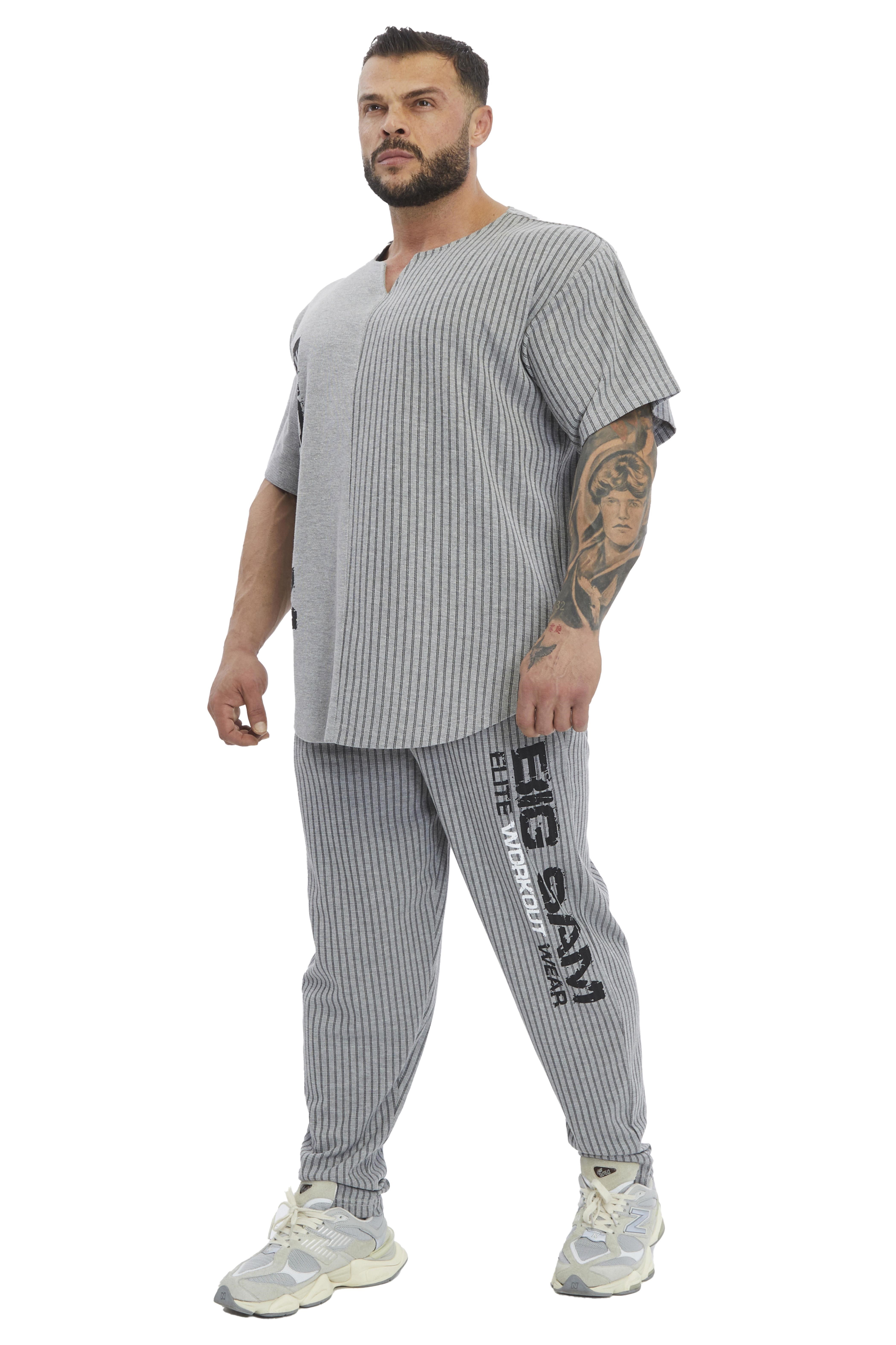 Loose Fit Mevsimlik Eşofman Altı Pamuklu Body Pantolon Big Sam 1179