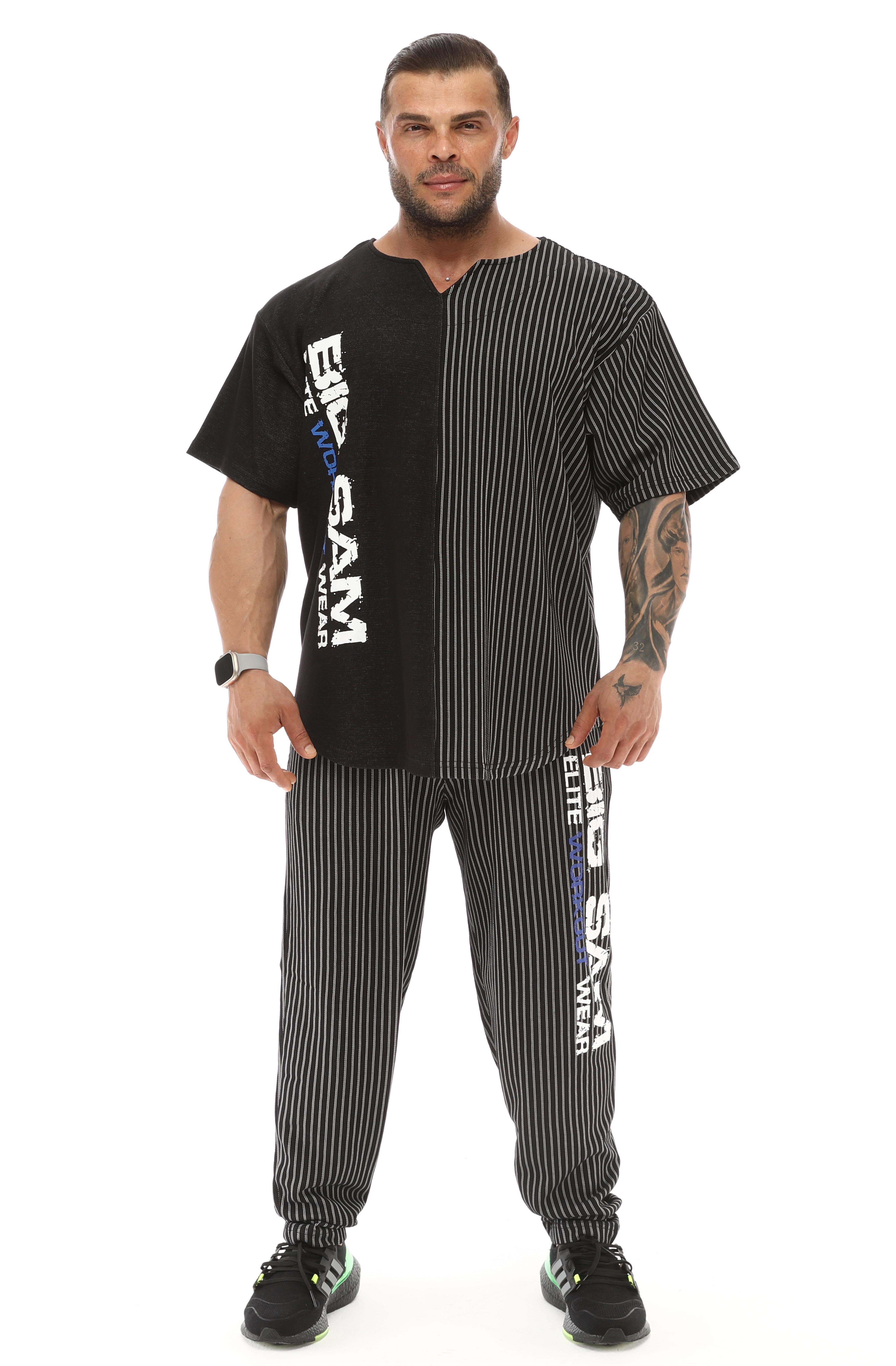 Loose Fit Mevsimlik Eşofman Altı Pamuklu Body Pantolon Big Sam 1181
