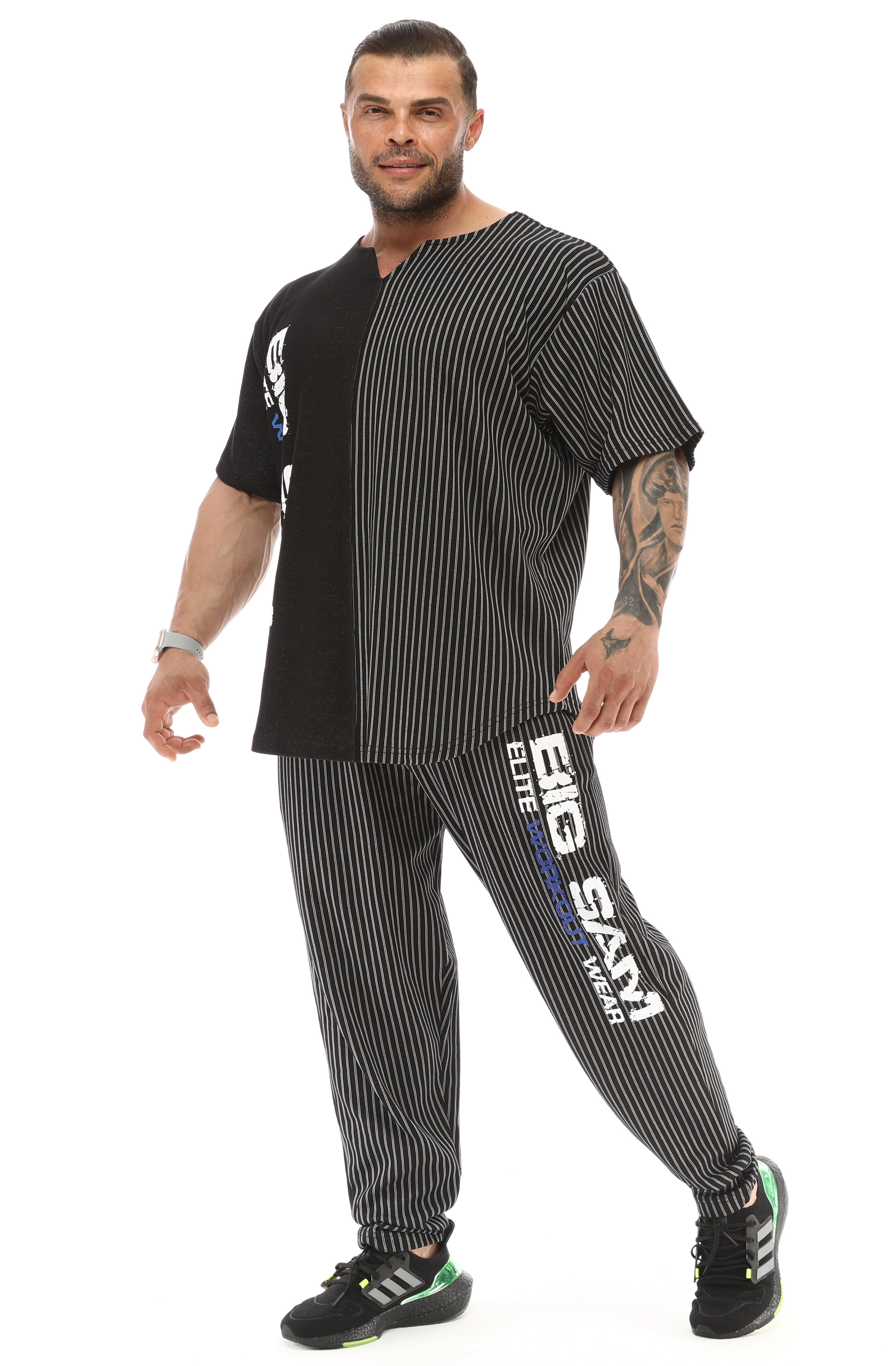 Loose Fit Mevsimlik Eşofman Altı Pamuklu Body Pantolon Big Sam 1181
