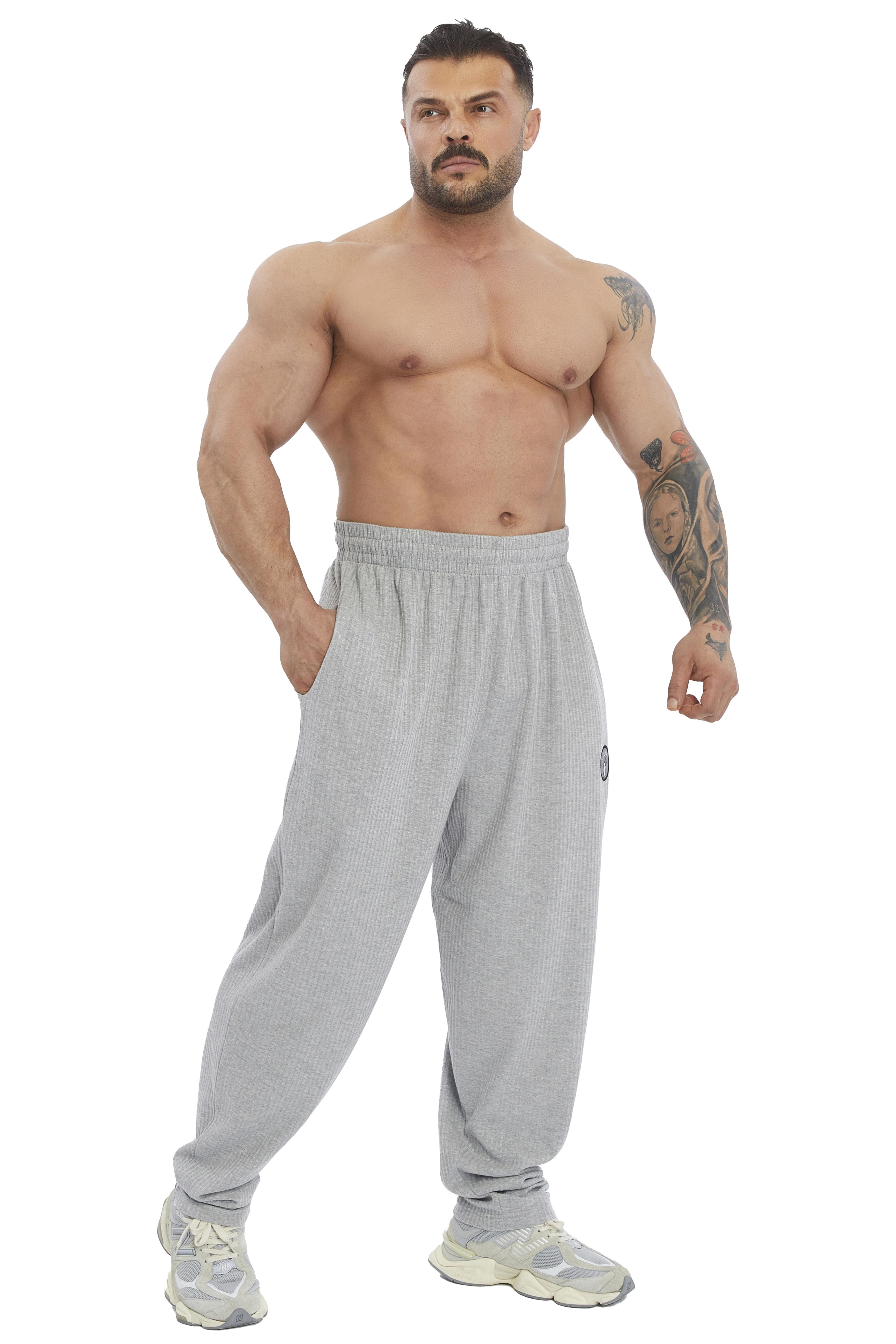 Loose Fit Mevsimlik Pamuklu Eşofman Altı Spor Pantolon Stilya PNT1409