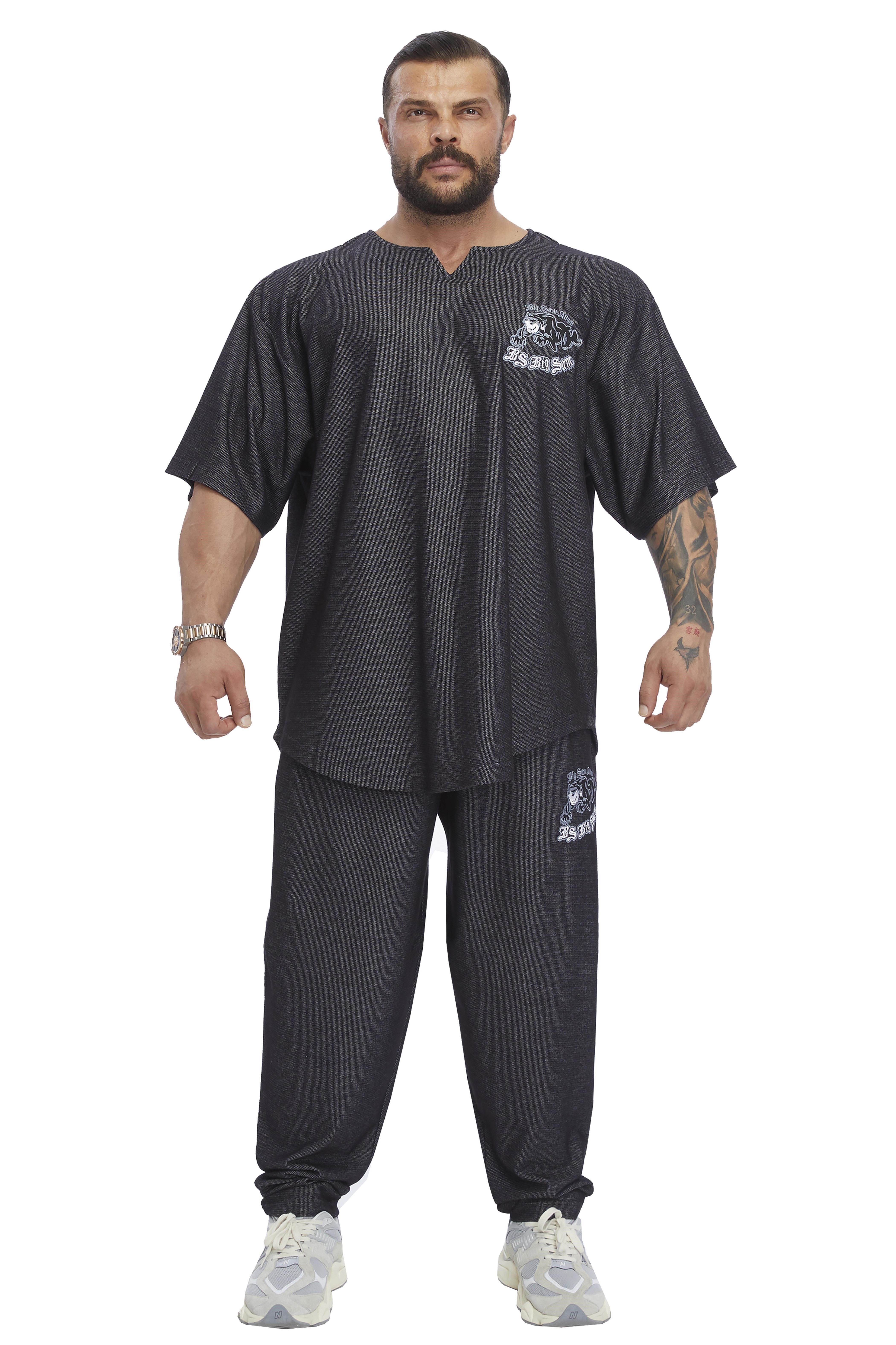 Loose Fit Nakışlı Mevsimlik Eşofman Altı Big Sam PNT1407
