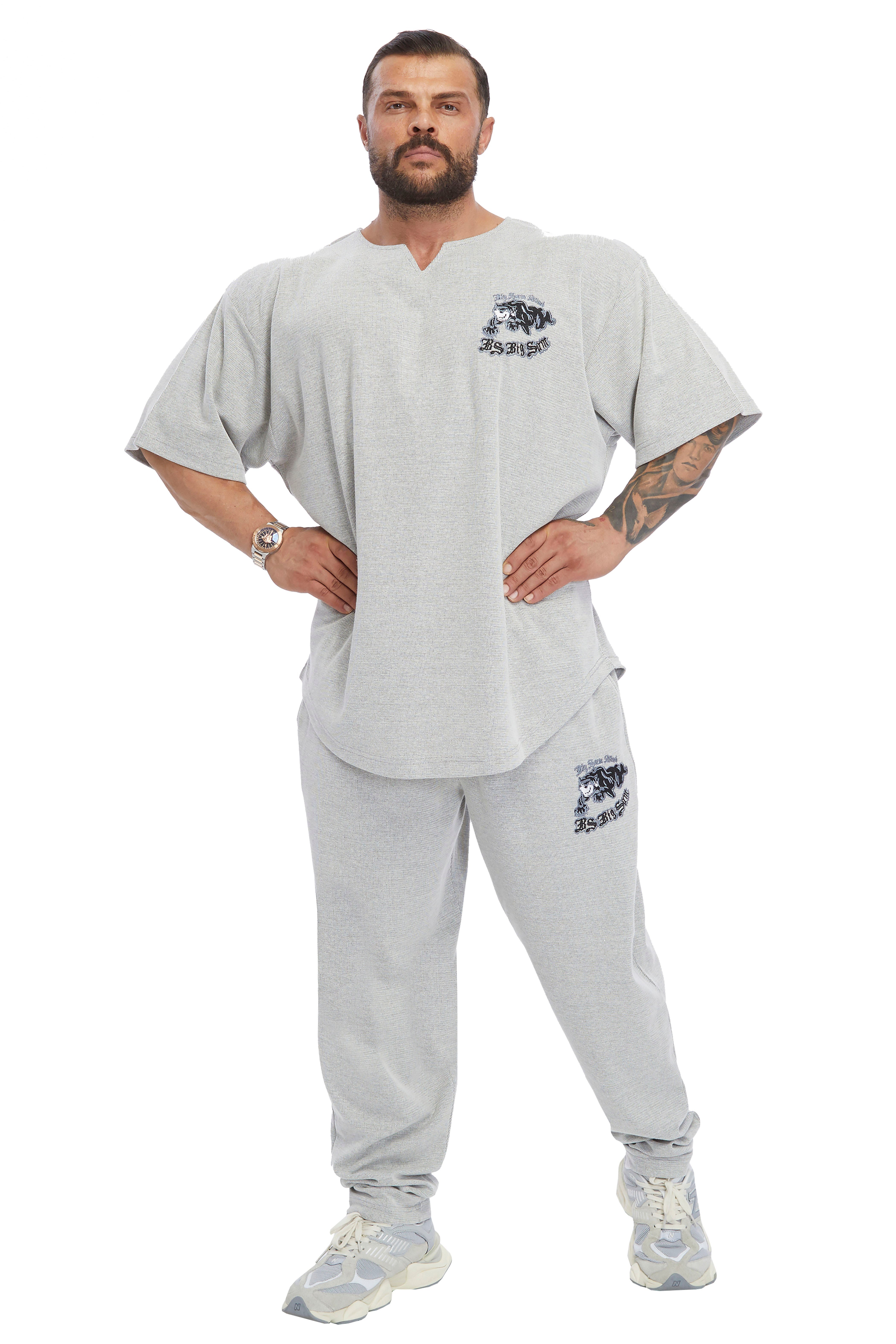 Loose Fit Nakışlı Mevsimlik Eşofman Altı Big Sam PNT1407