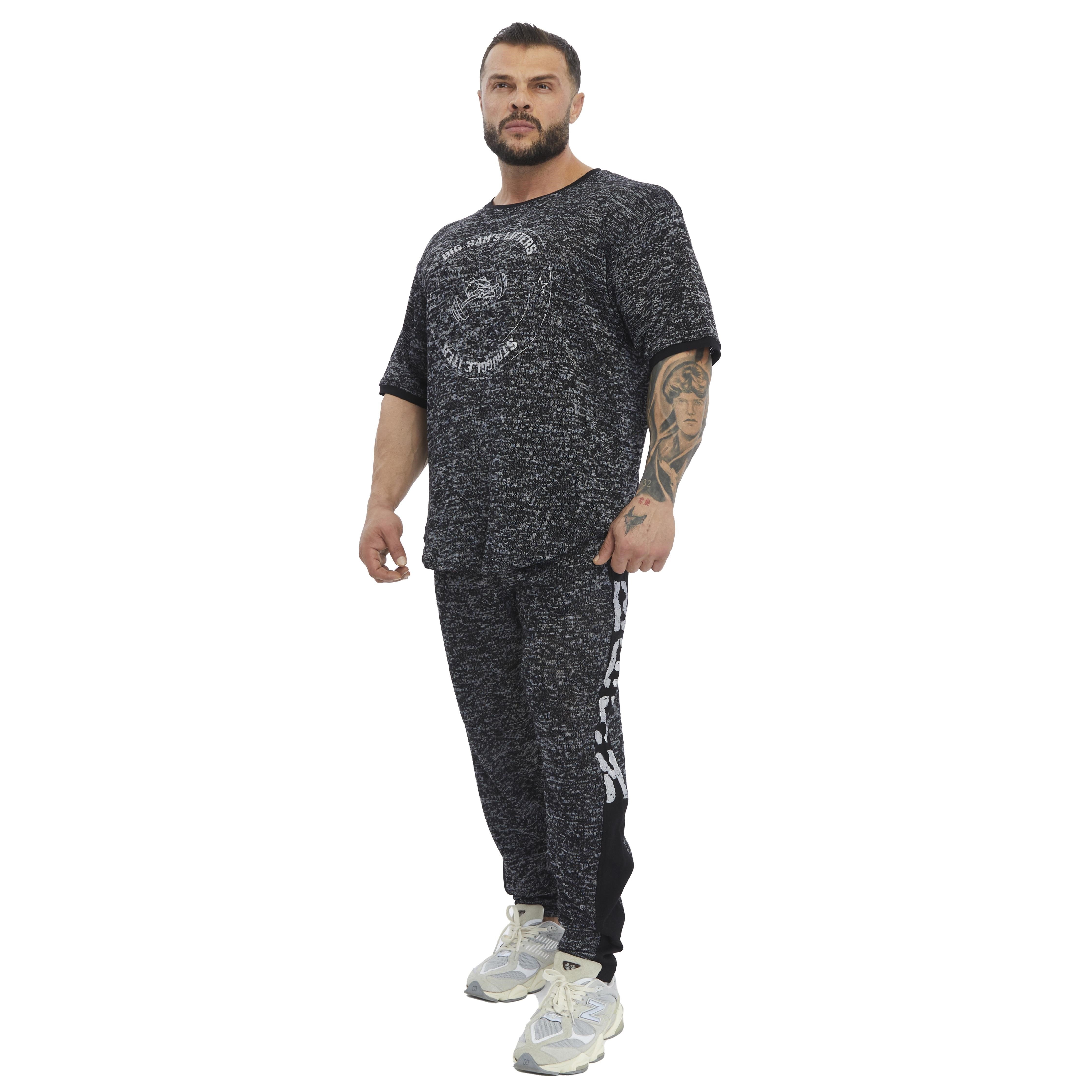 Loose Fit Örgü Dokulu Kışlık Eşofman Altı BGSM 1297