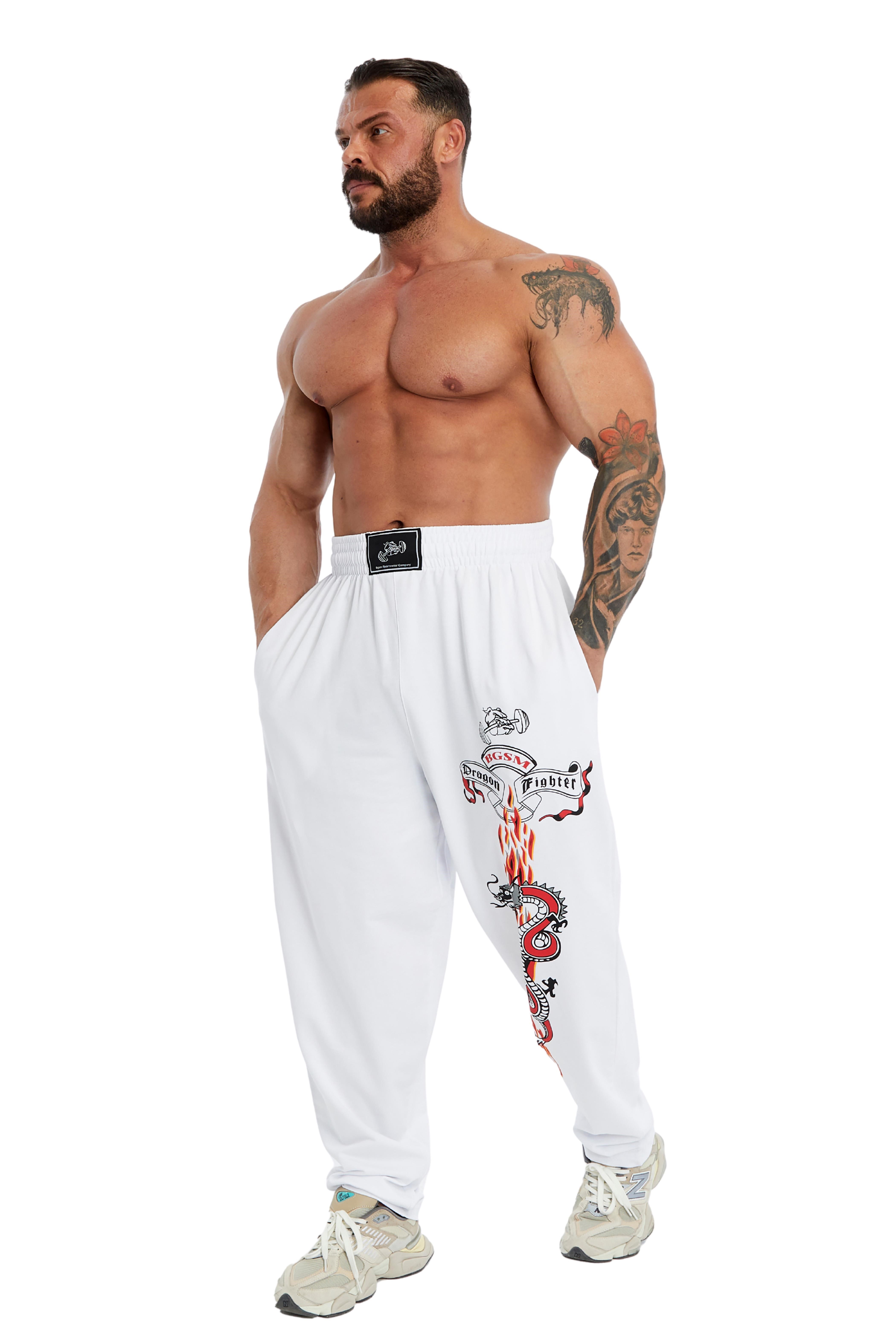 Loose Fit Pamuklu Dragon Gym Eşofman Altı BGSM 1273