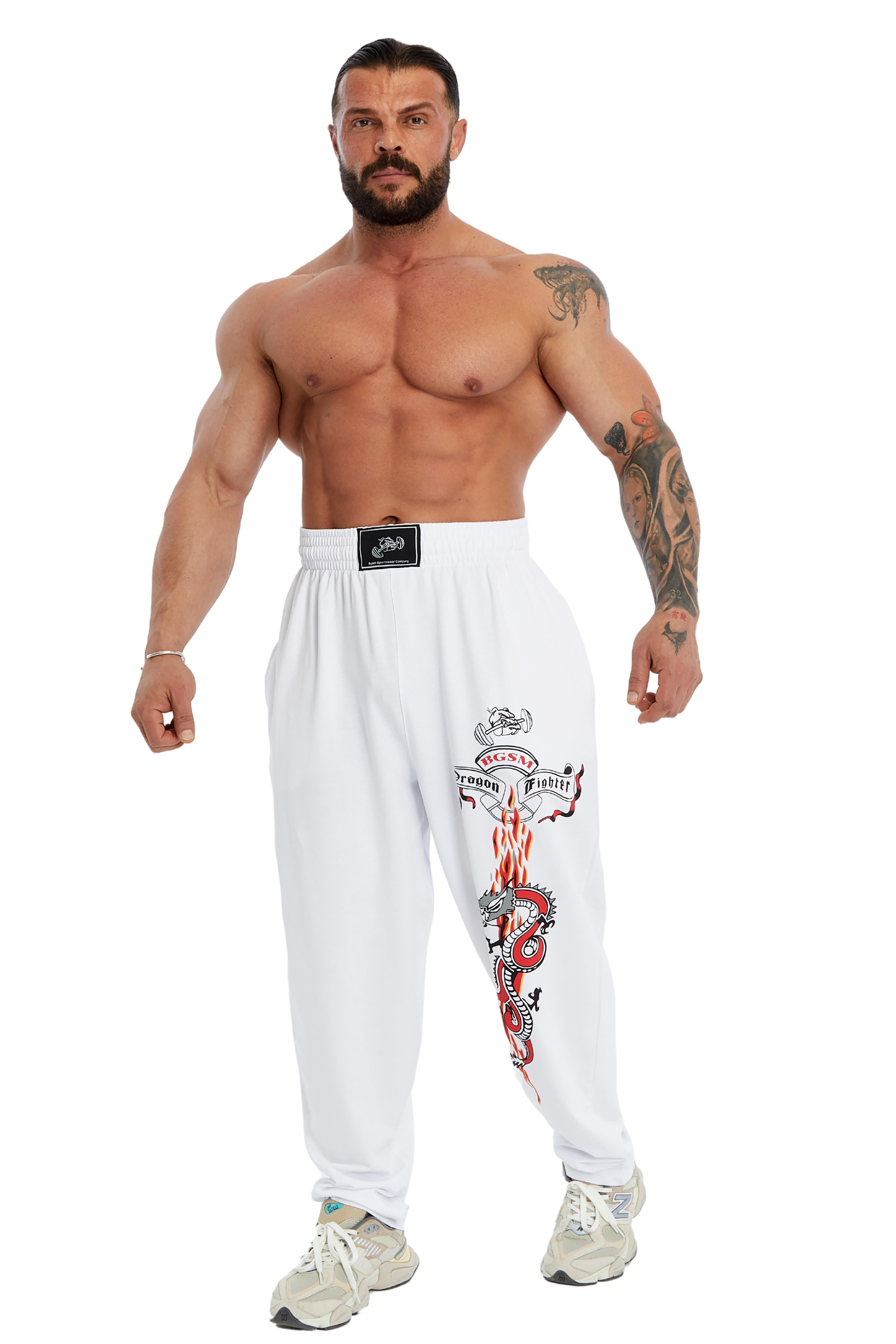 Loose Fit Pamuklu Dragon Gym Eşofman Altı BGSM 1273