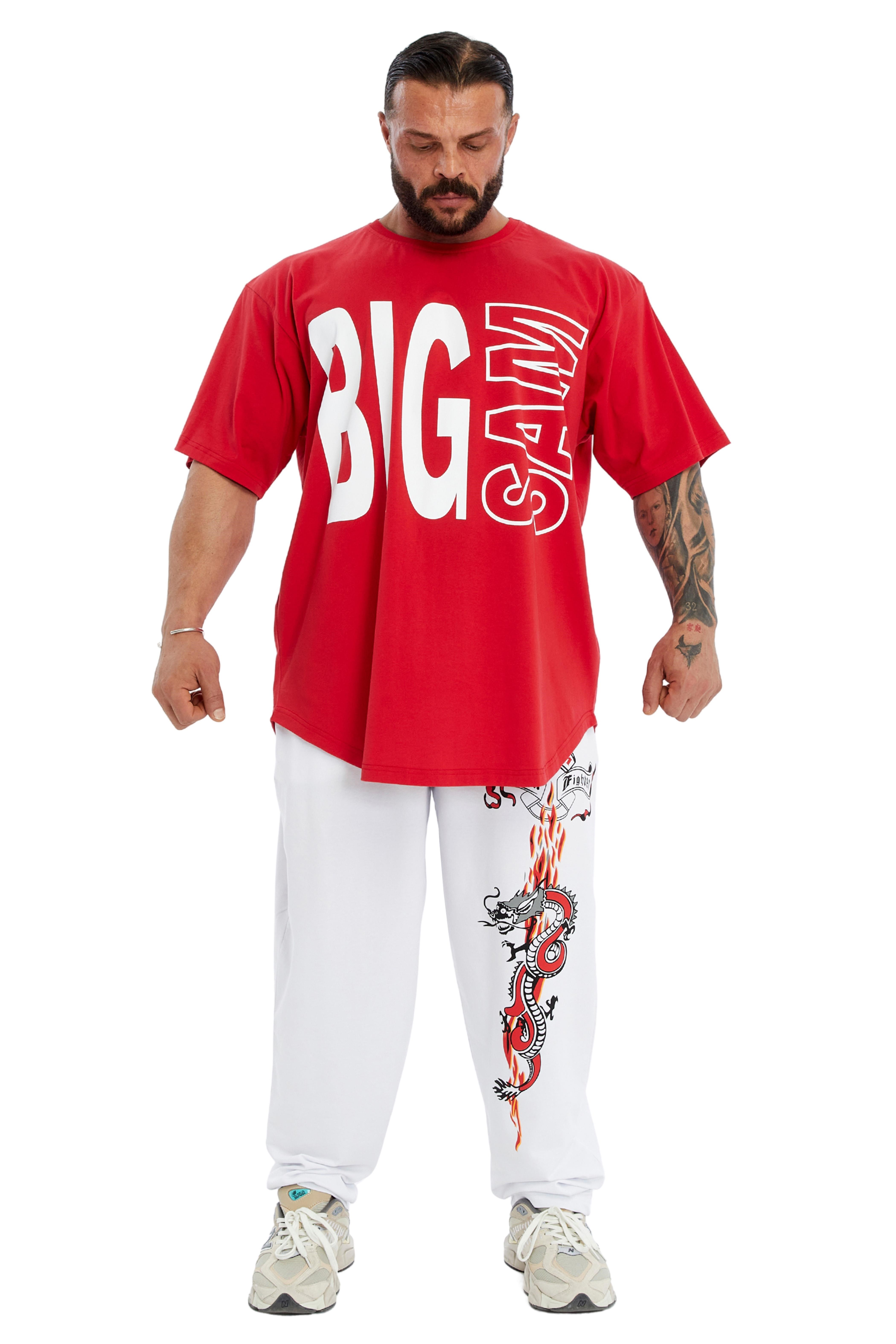 Loose Fit Pamuklu Dragon Gym Eşofman Altı BGSM 1273