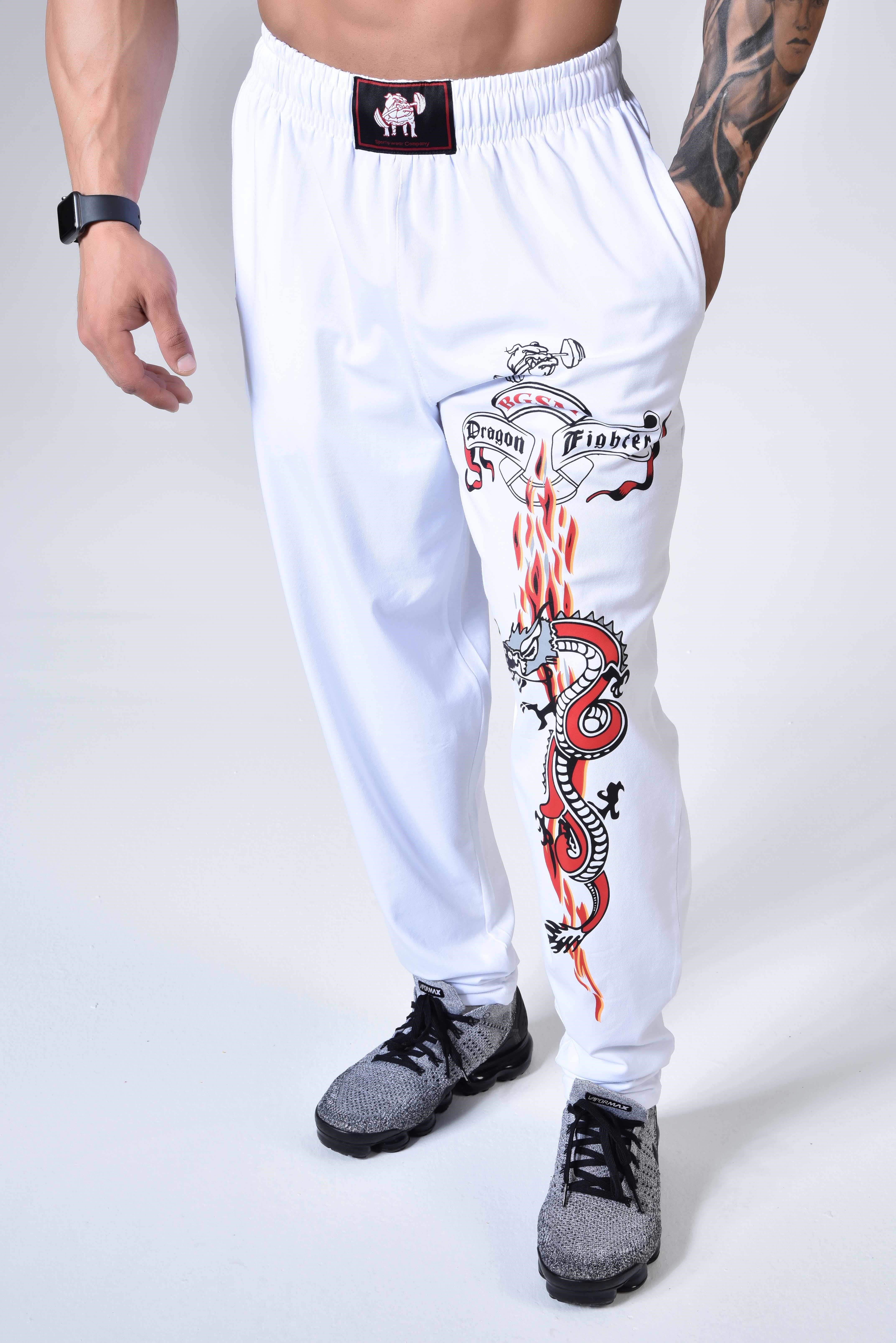 Loose Fit Pamuklu Dragon Gym Eşofman Altı BGSM 1273