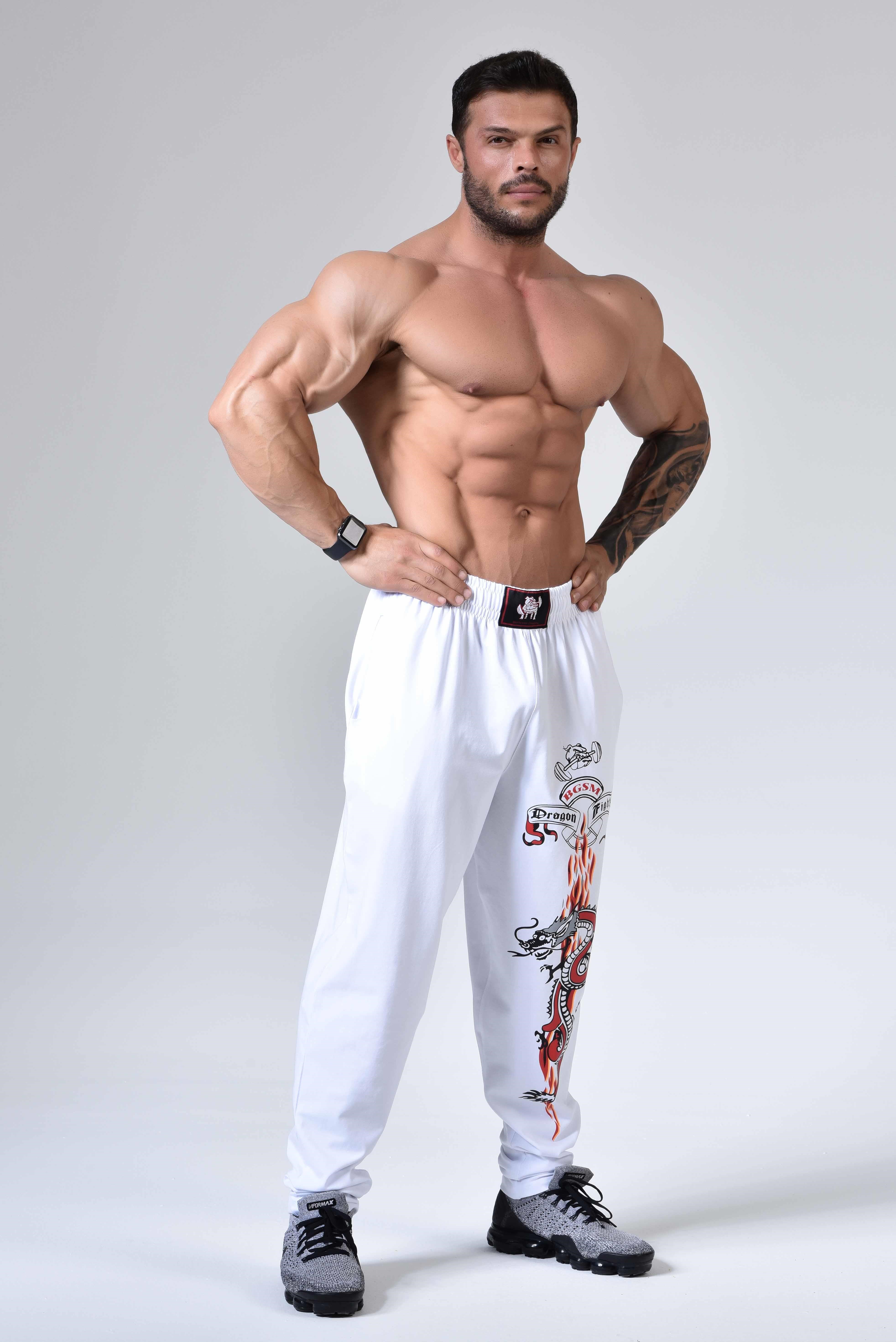 Loose Fit Pamuklu Dragon Gym Eşofman Altı BGSM 1273