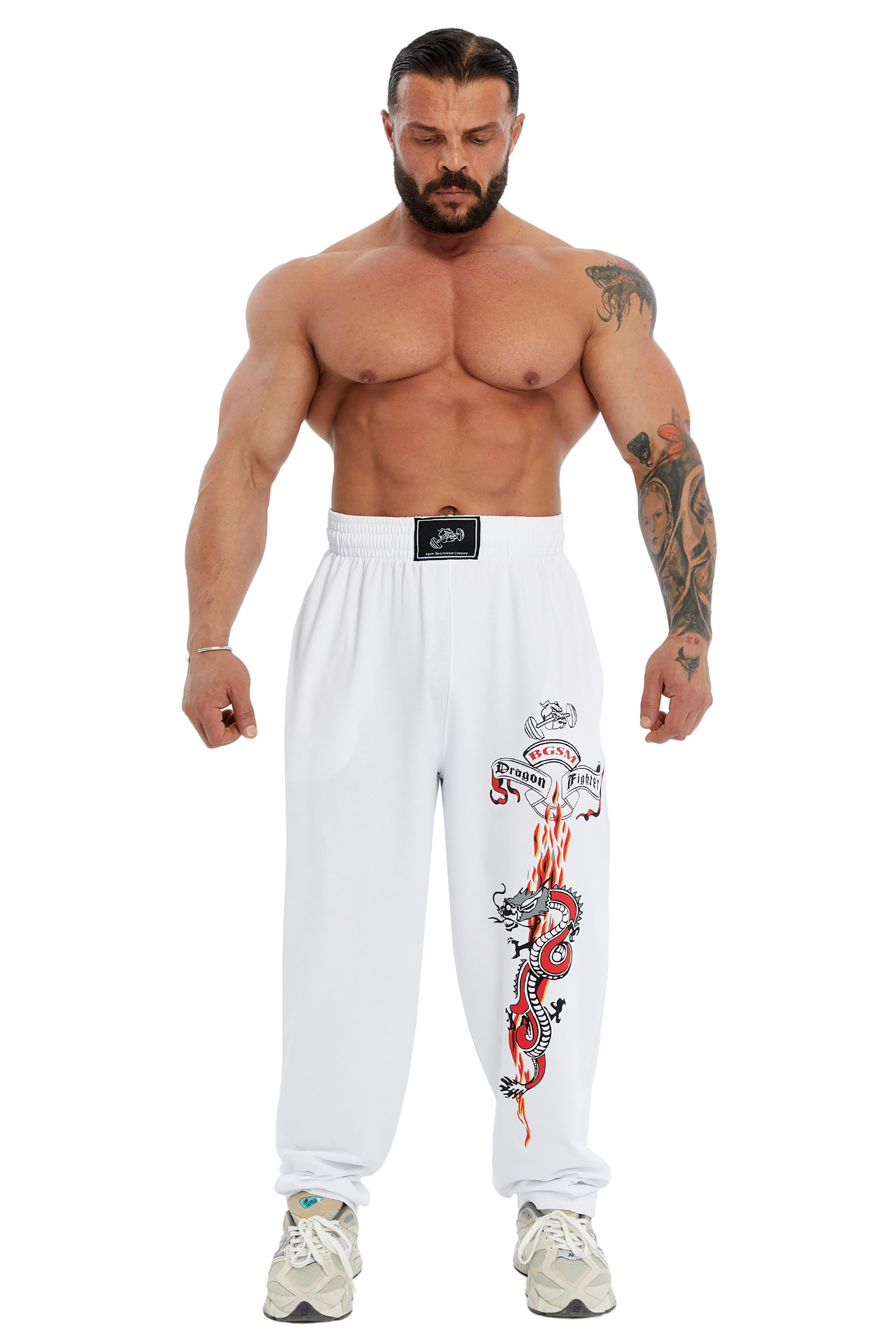 Loose Fit Pamuklu Dragon Gym Eşofman Altı BGSM 1273