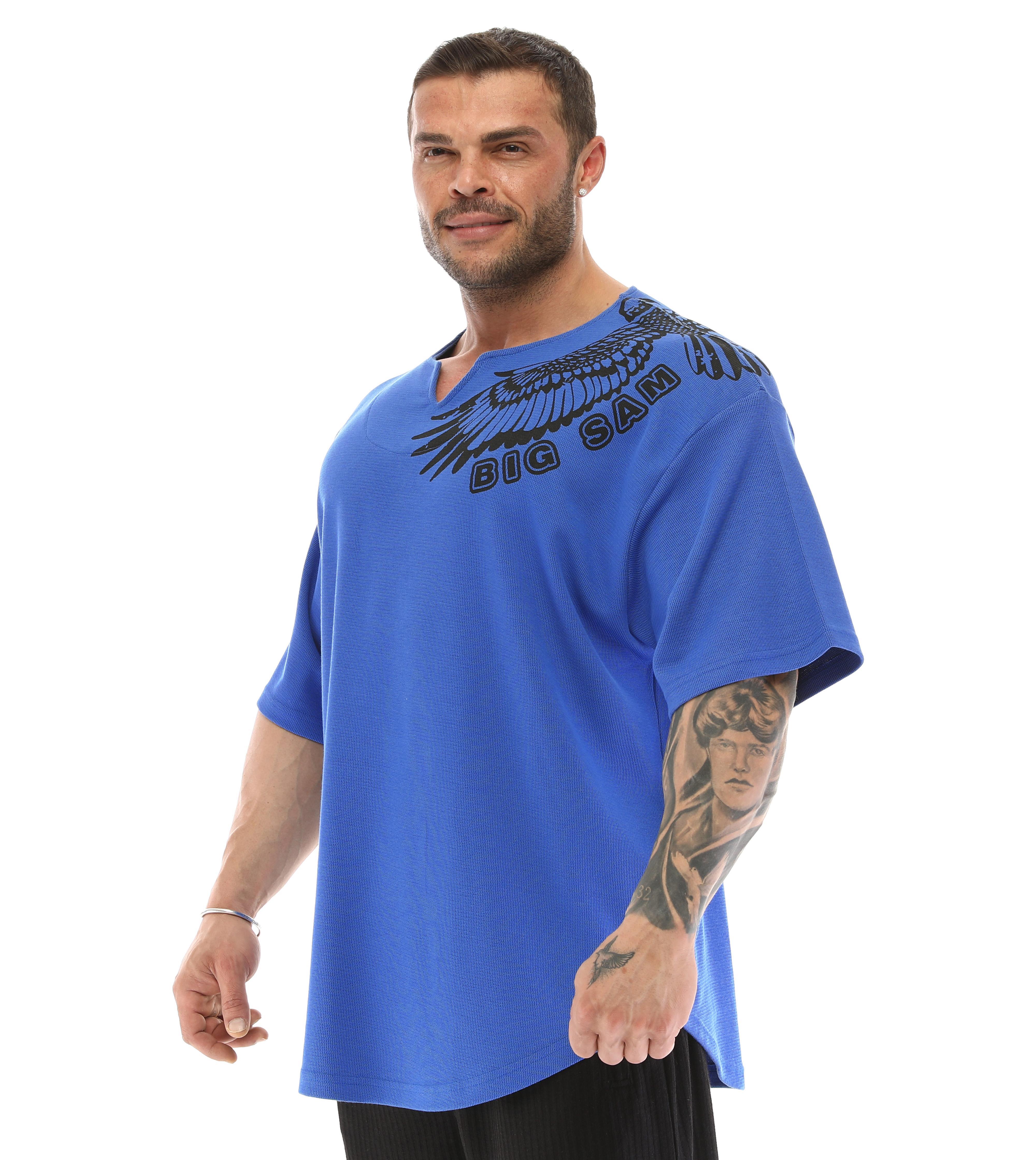 Oversize Antrenman Tişörtü Big Sam 3240