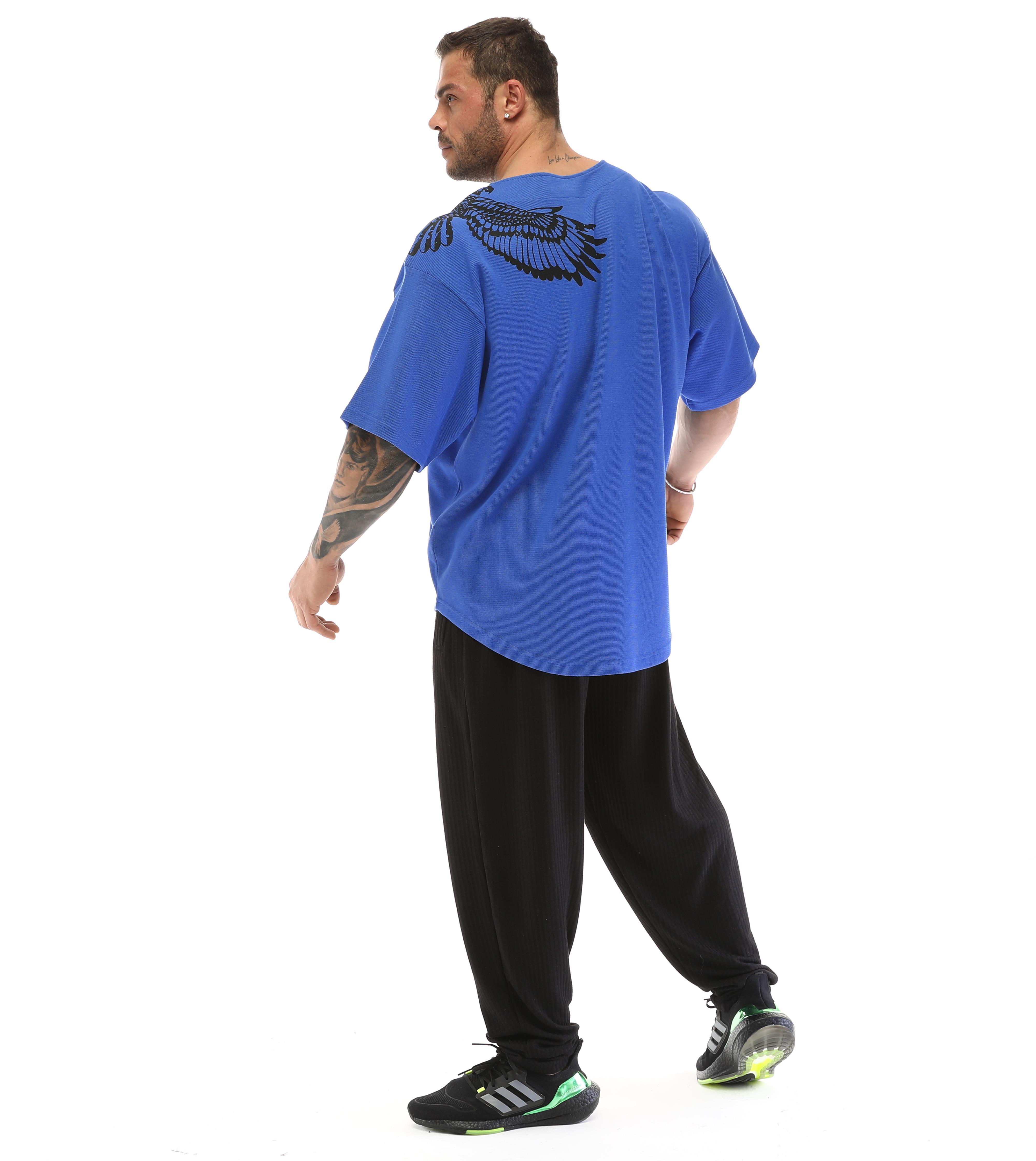 Oversize Antrenman Tişörtü Big Sam 3240