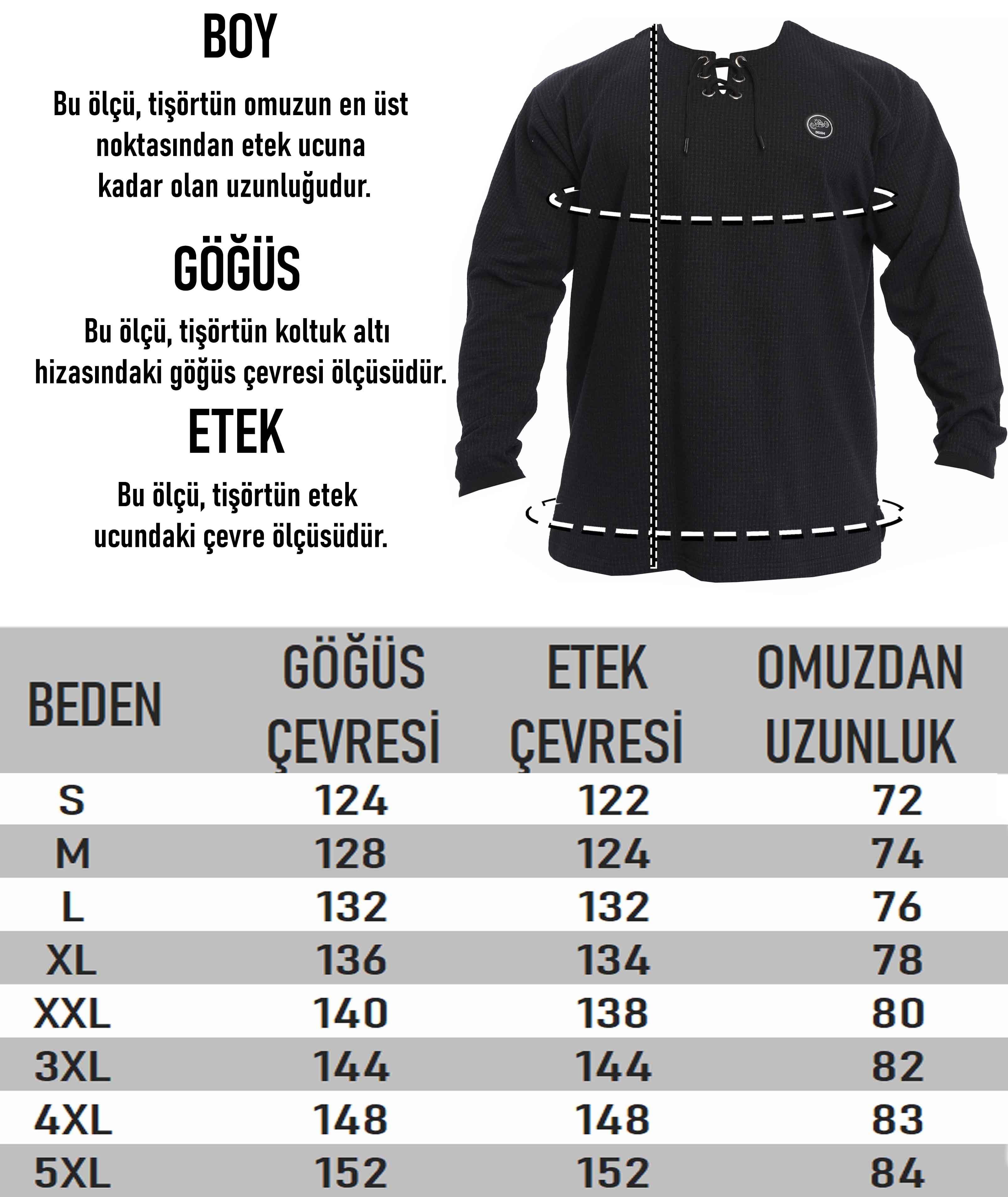 Oversize Bağcıklı Kışlık Sweatshirt BGSM 4741