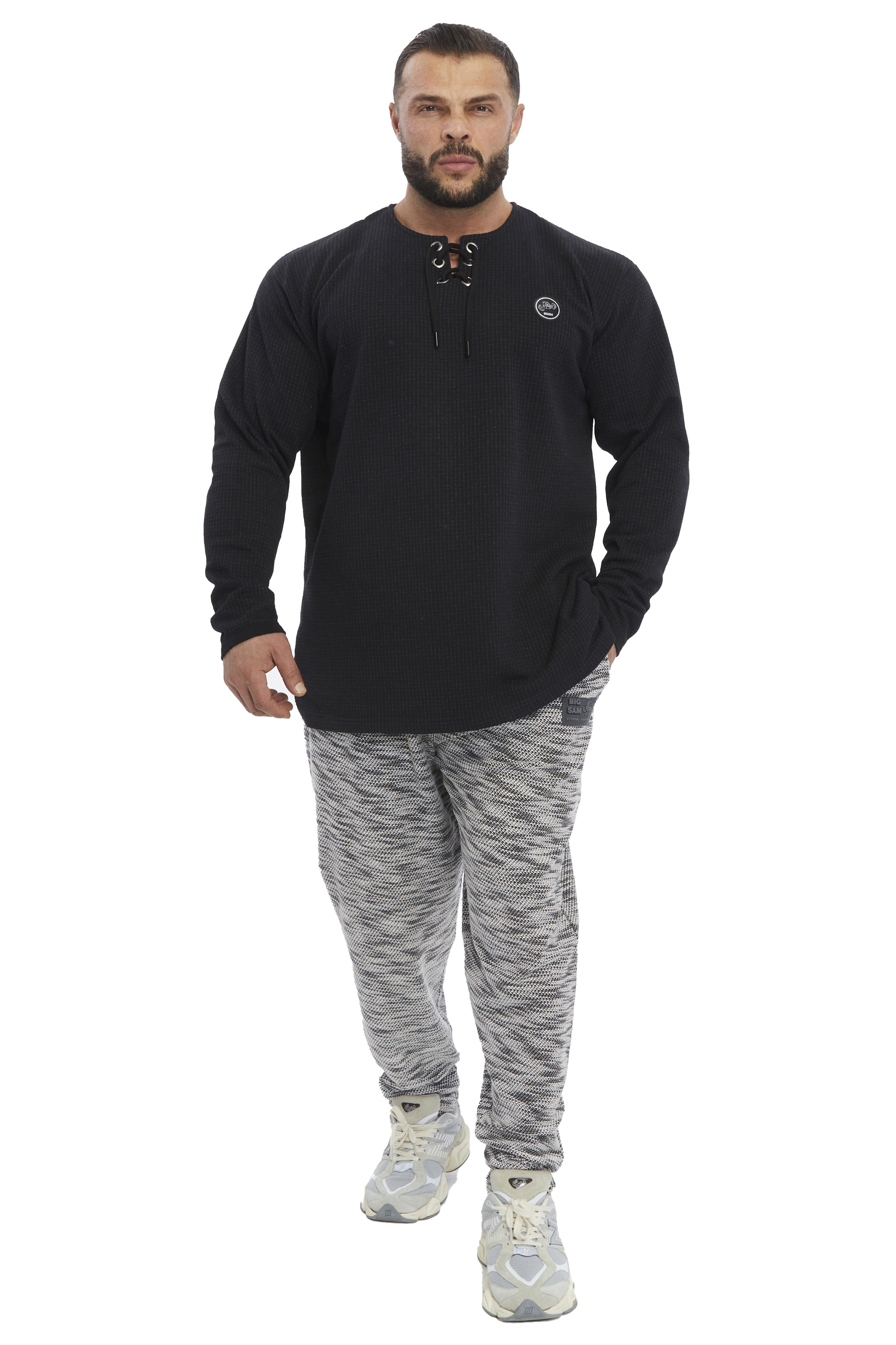 Oversize Bağcıklı Kışlık Sweatshirt BGSM 4741