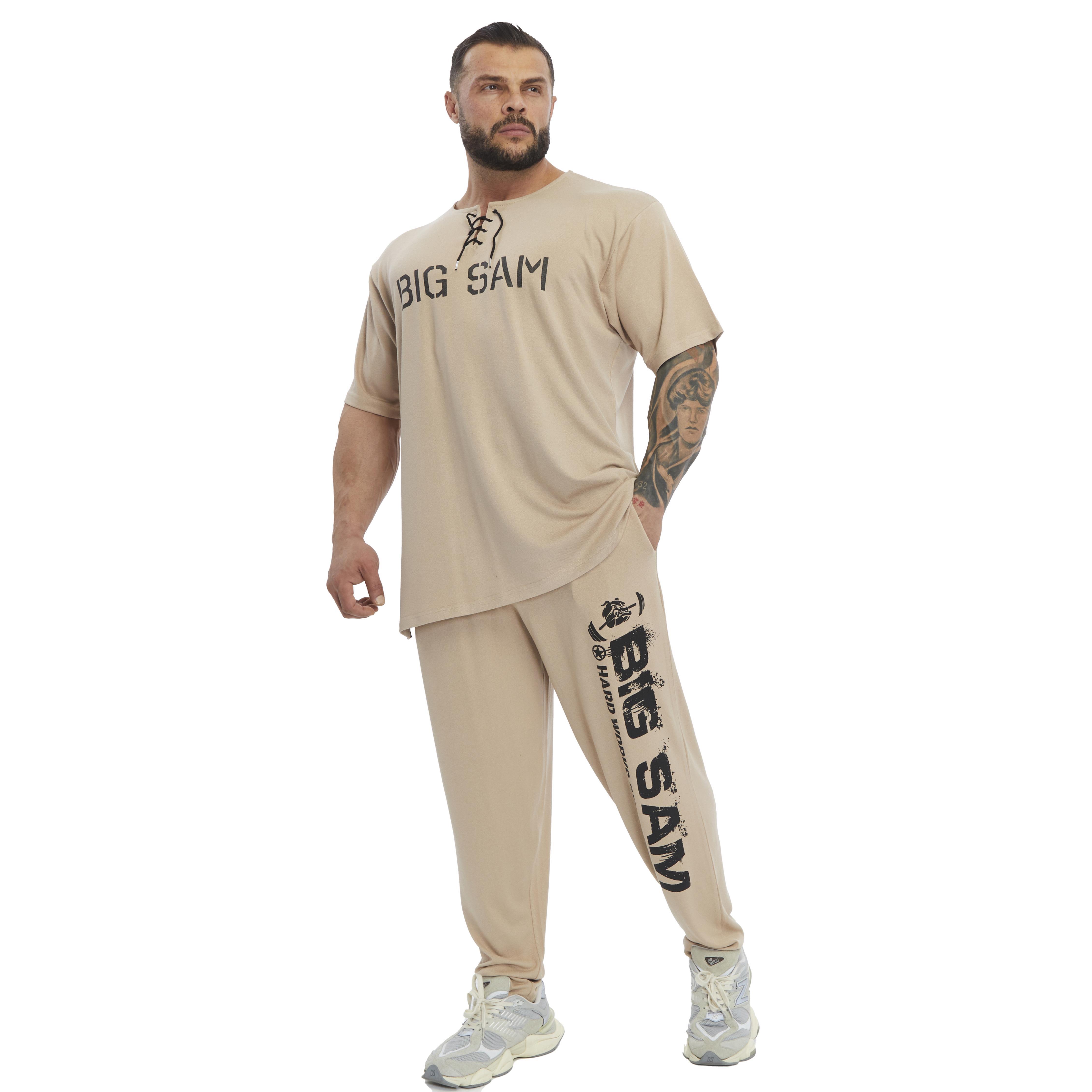 Oversize Bağcıklı Lifestyle T-shirt Big Sam 3315