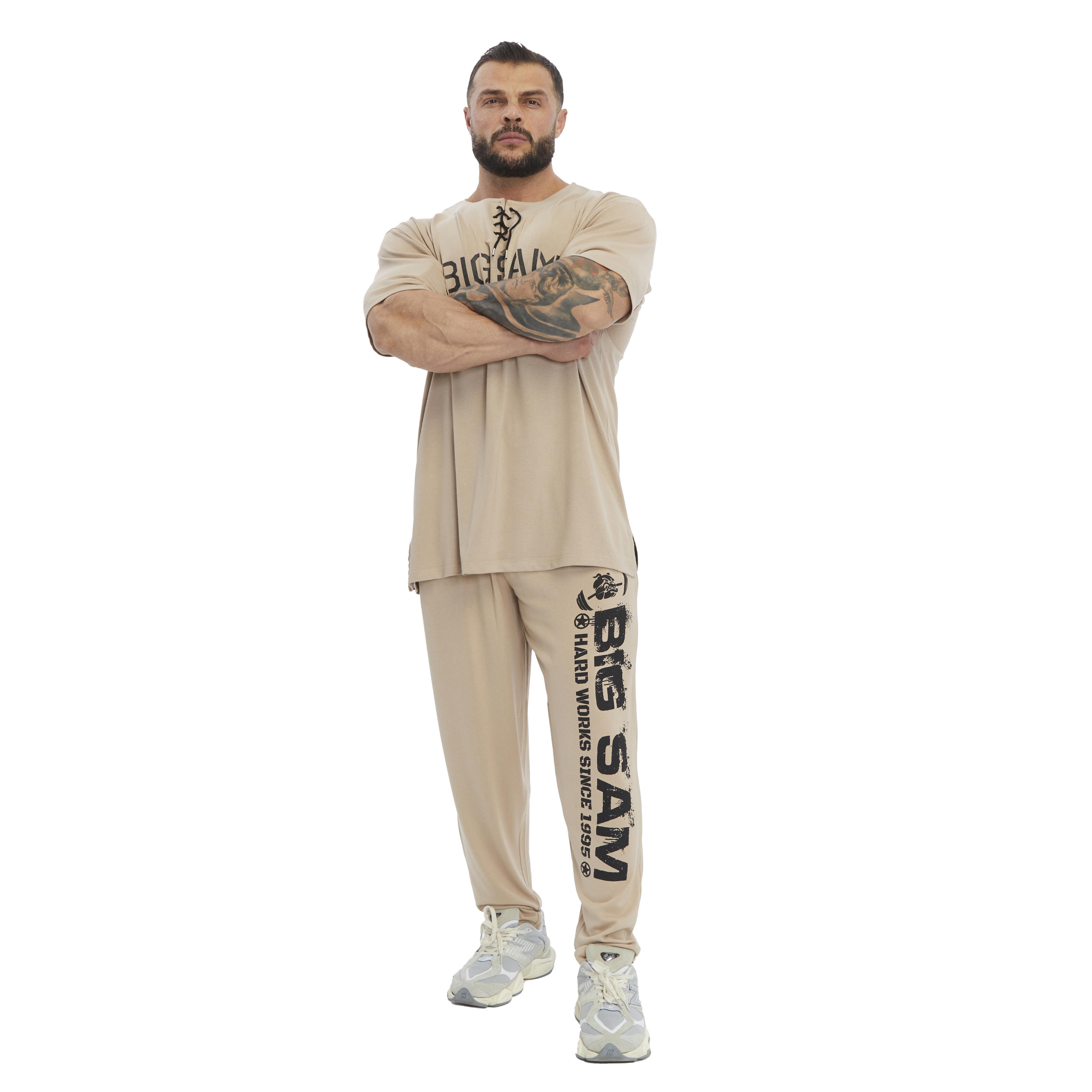 Oversize Bağcıklı Lifestyle T-shirt Big Sam 3315