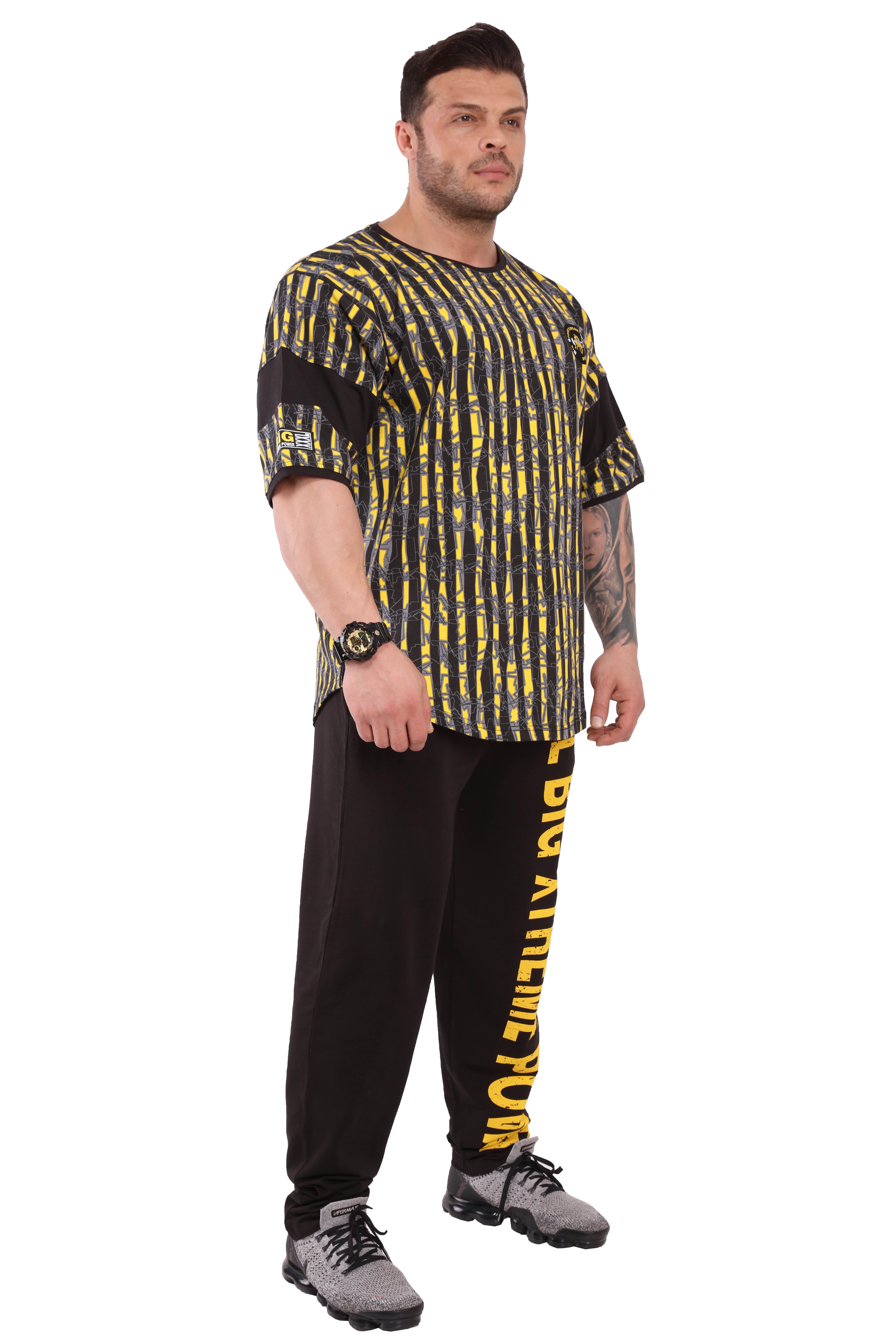 Oversize Bodybuilding Kardiyo Rag Top T-shirt Big Sam 3289
