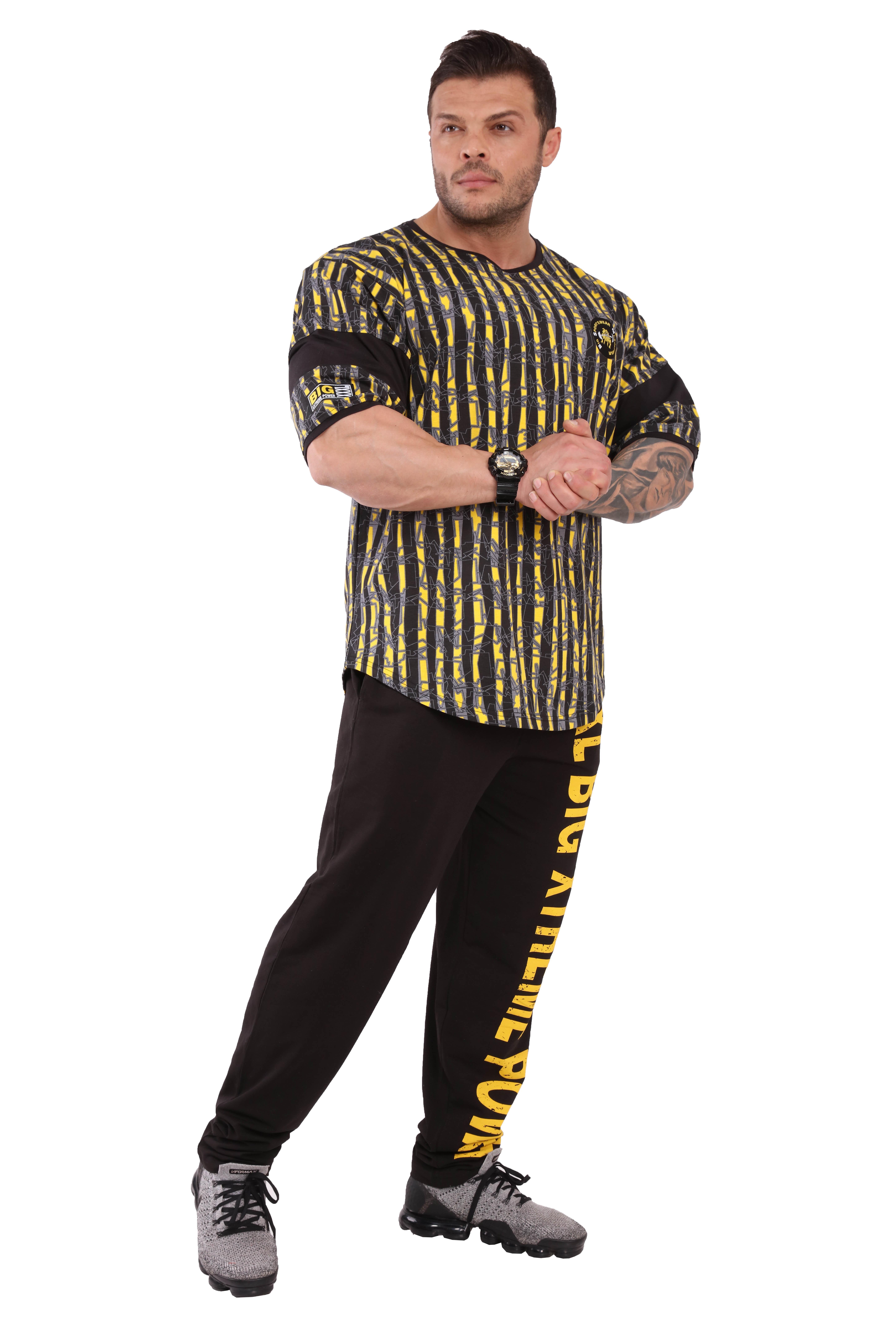 Oversize Bodybuilding Kardiyo Rag Top T-shirt Big Sam 3289