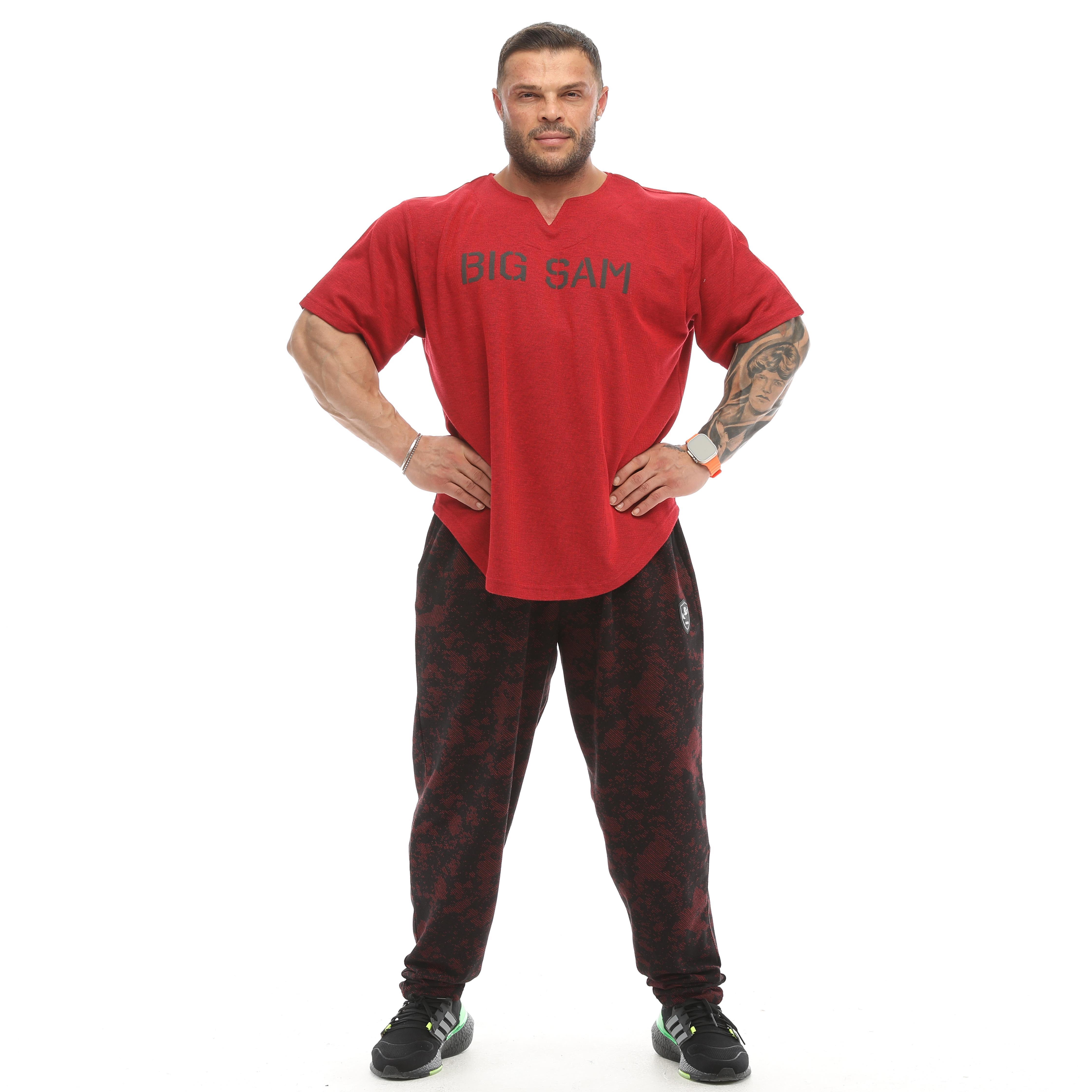 Oversize Bodybuilding Rag Top T-shirt Big Sam 3332