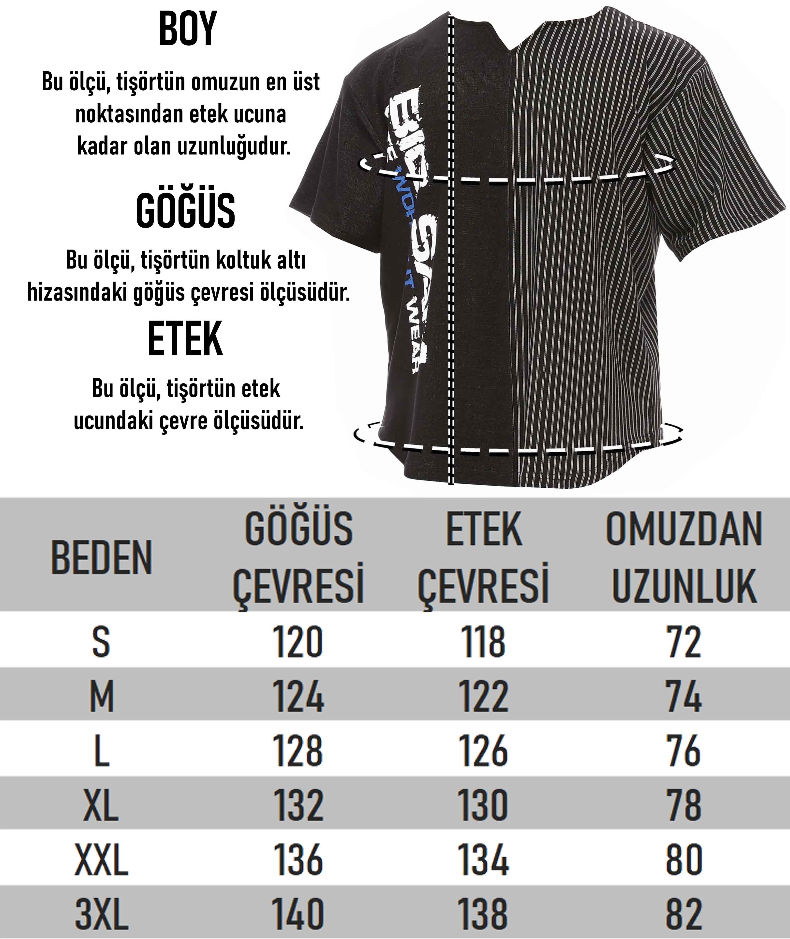 Oversize Bodybuilding Rag Top T-shirt Big Sam 3265