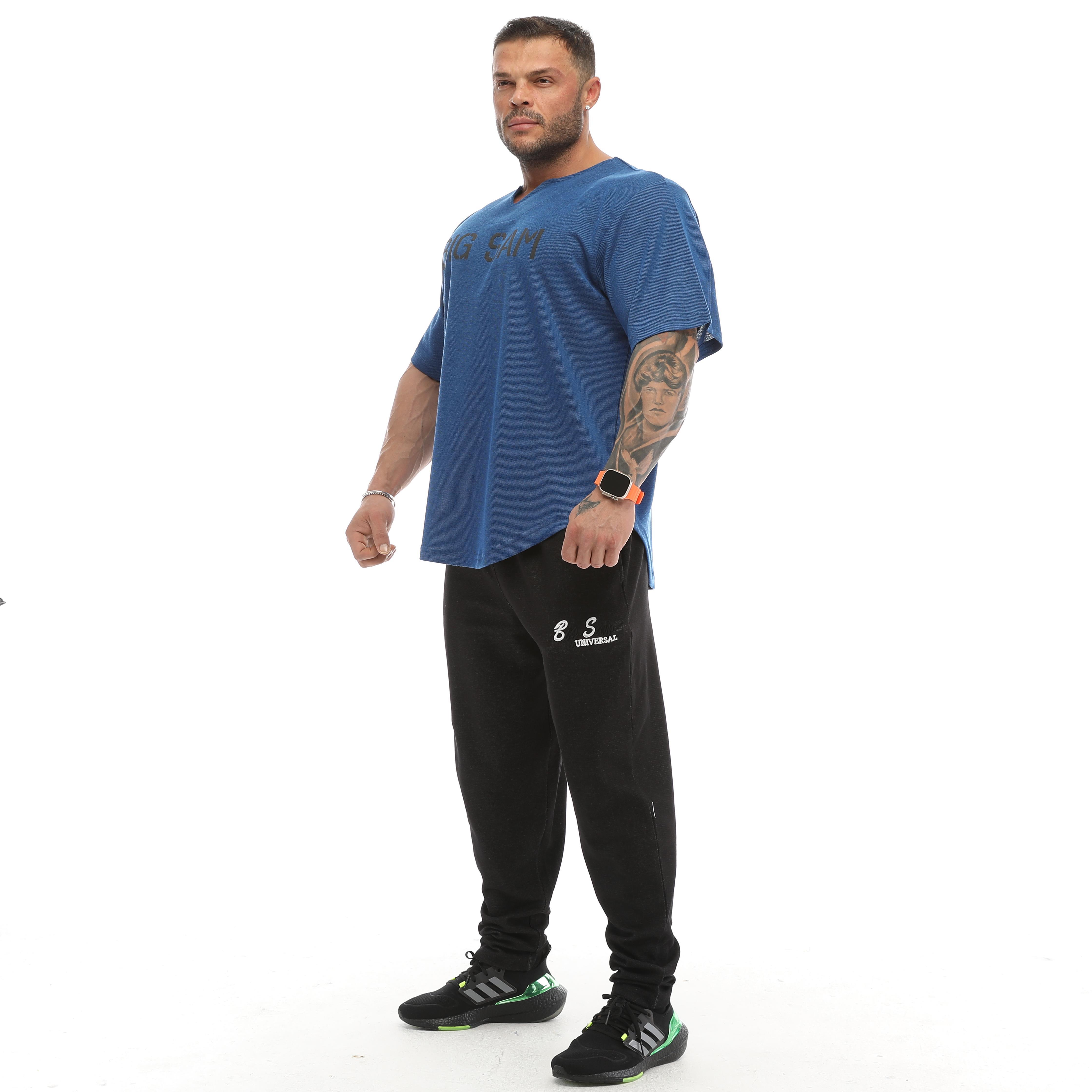 Oversize Bodybuilding Rag Top T-shirt Big Sam 3332