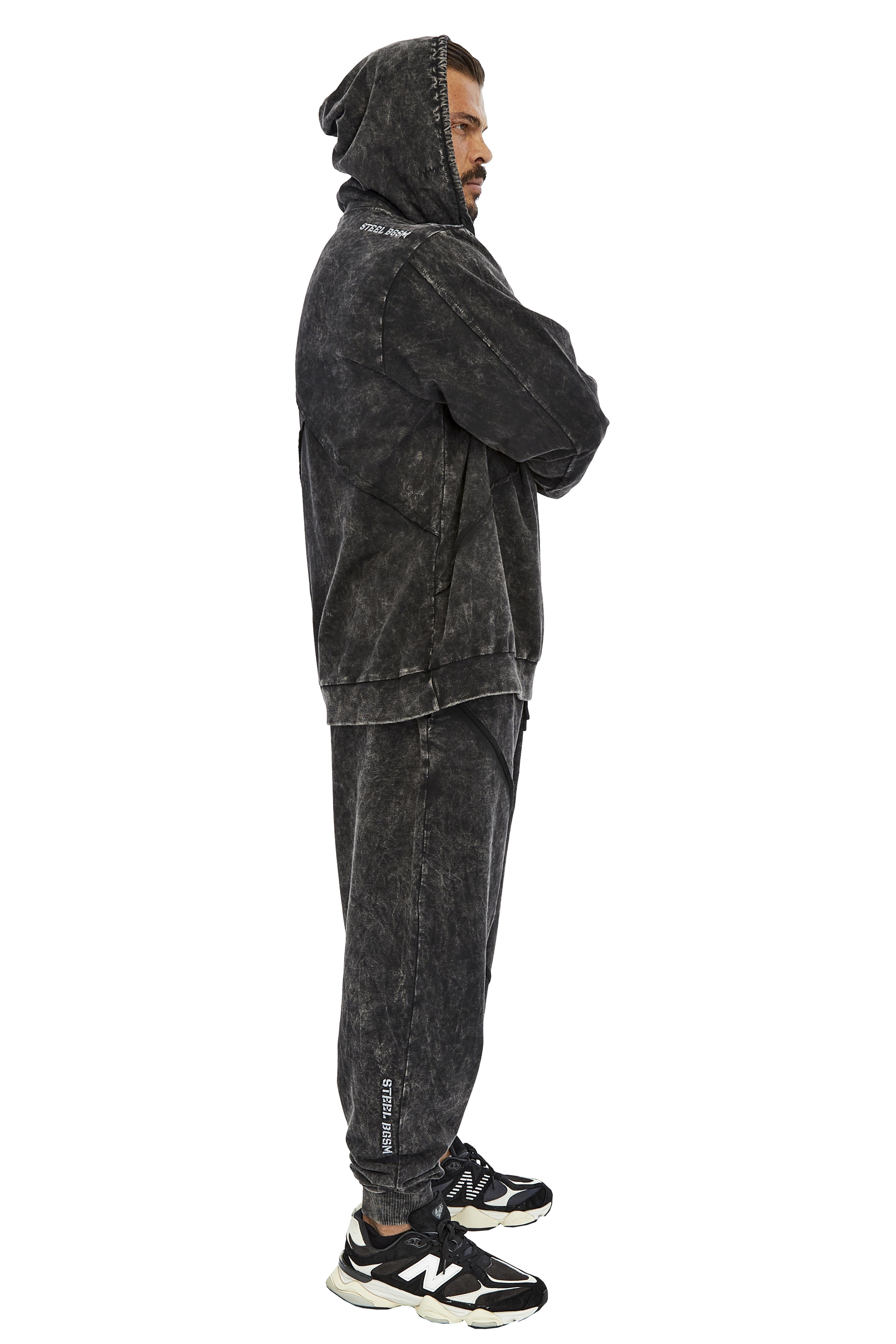 Oversize Eskitme Kapşonlu Sweatshirt BGSM 4745