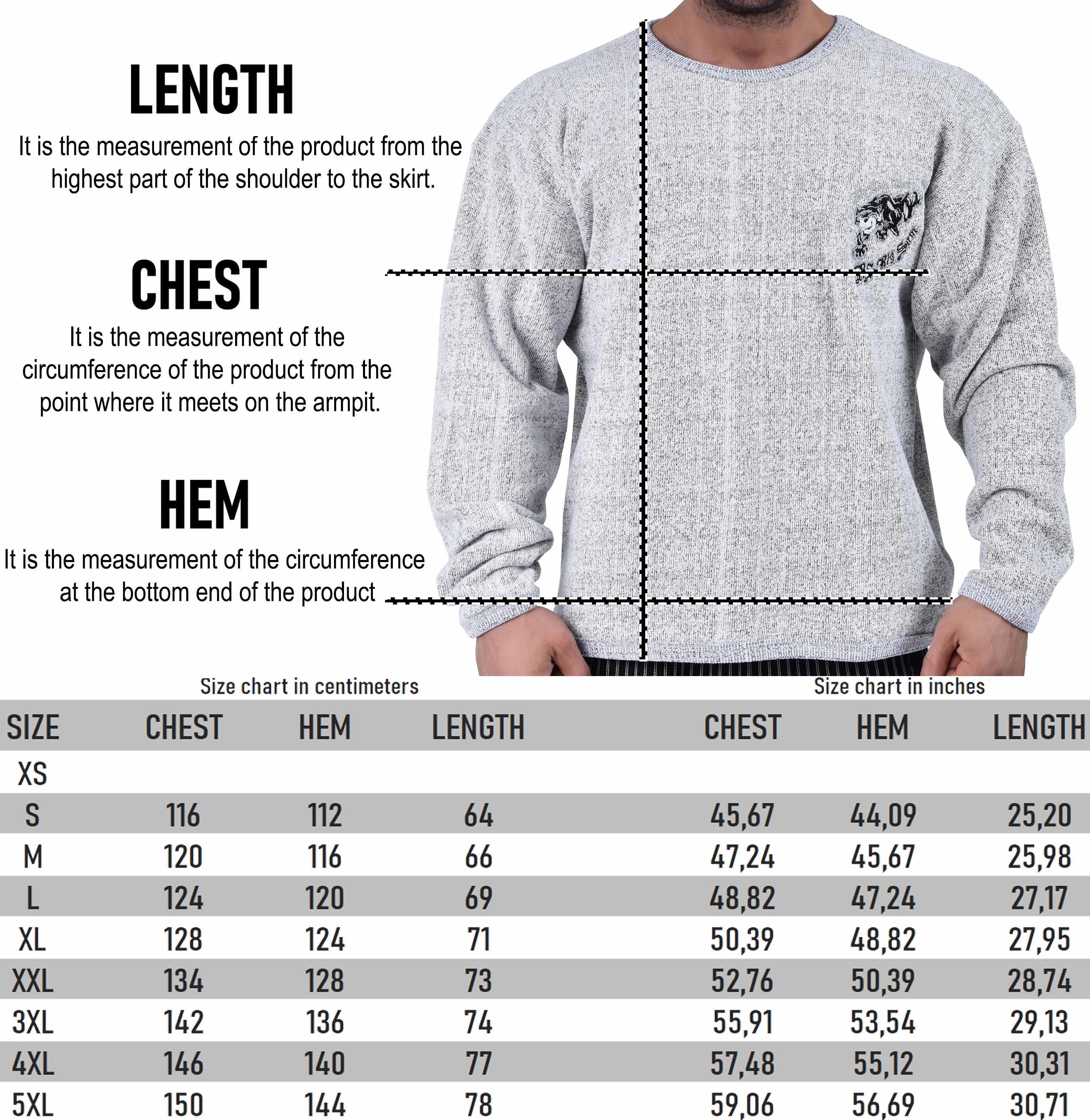 Oversize Havlu Kumaş Sweater Kışlık Uzun Kollu 4744