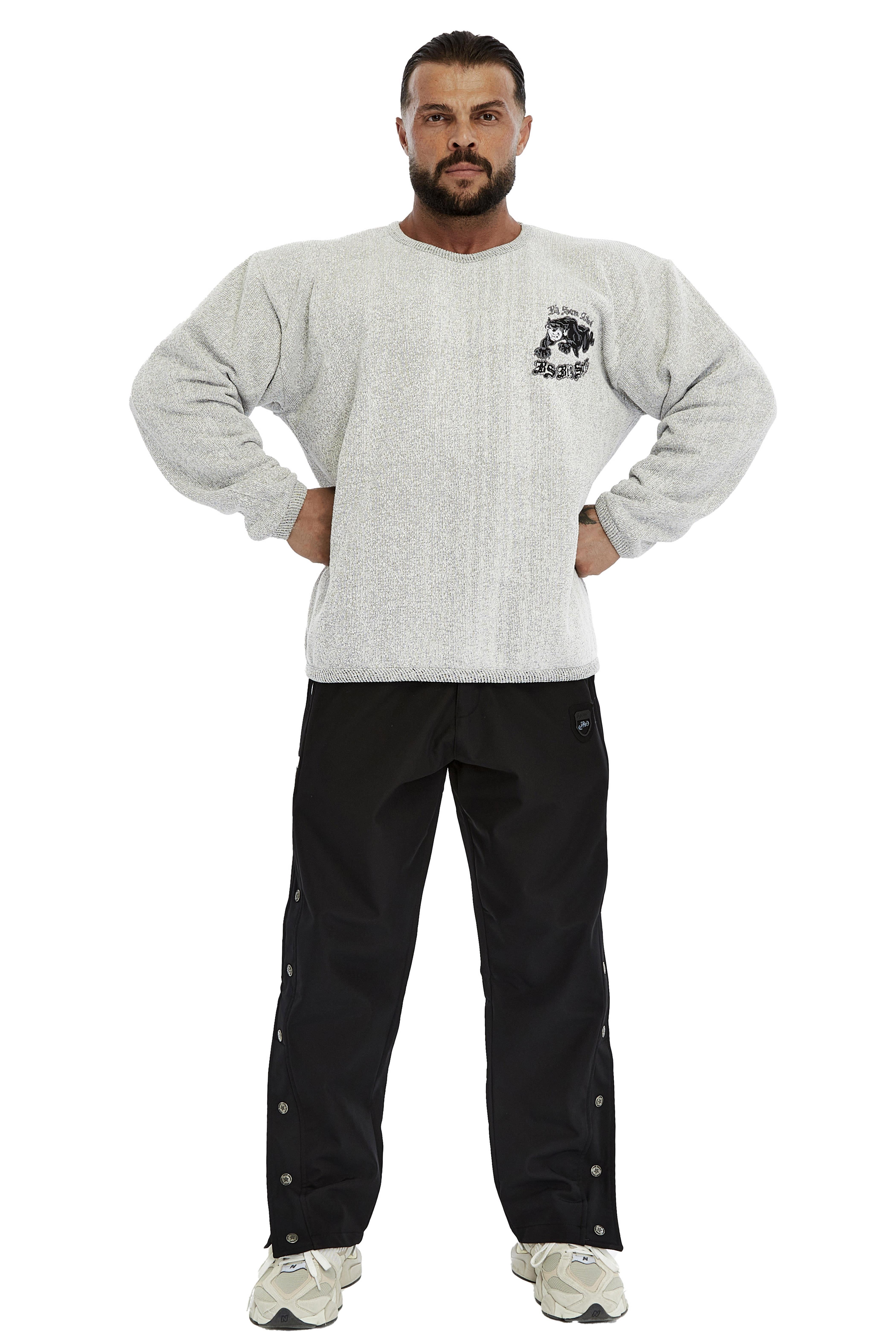 Oversize Havlu Kumaş Sweater Kışlık Uzun Kollu 4744