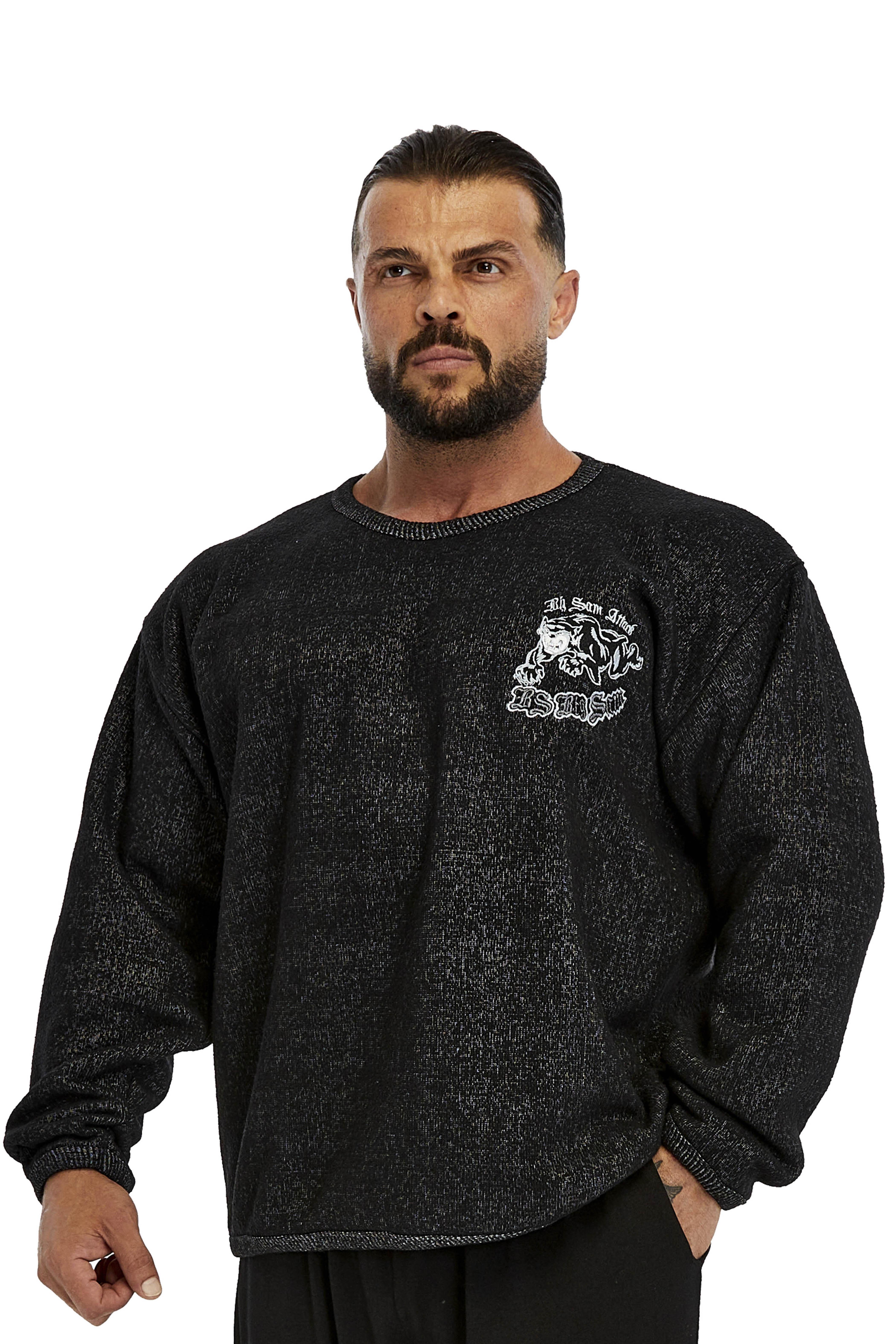 Oversize Havlu Kumaş Sweater Kışlık Uzun Kollu 4744