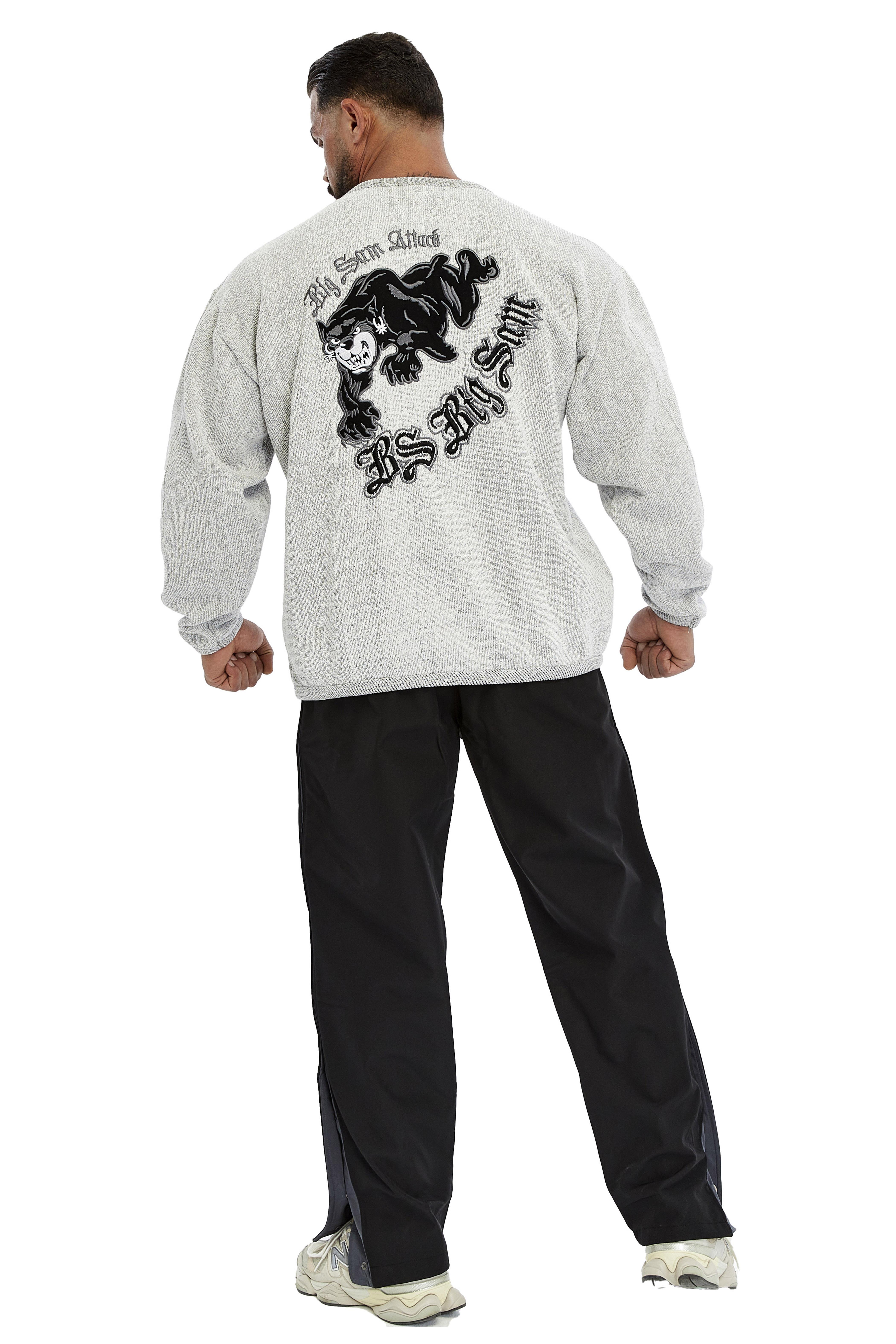 Oversize Havlu Kumaş Sweater Kışlık Uzun Kollu 4744