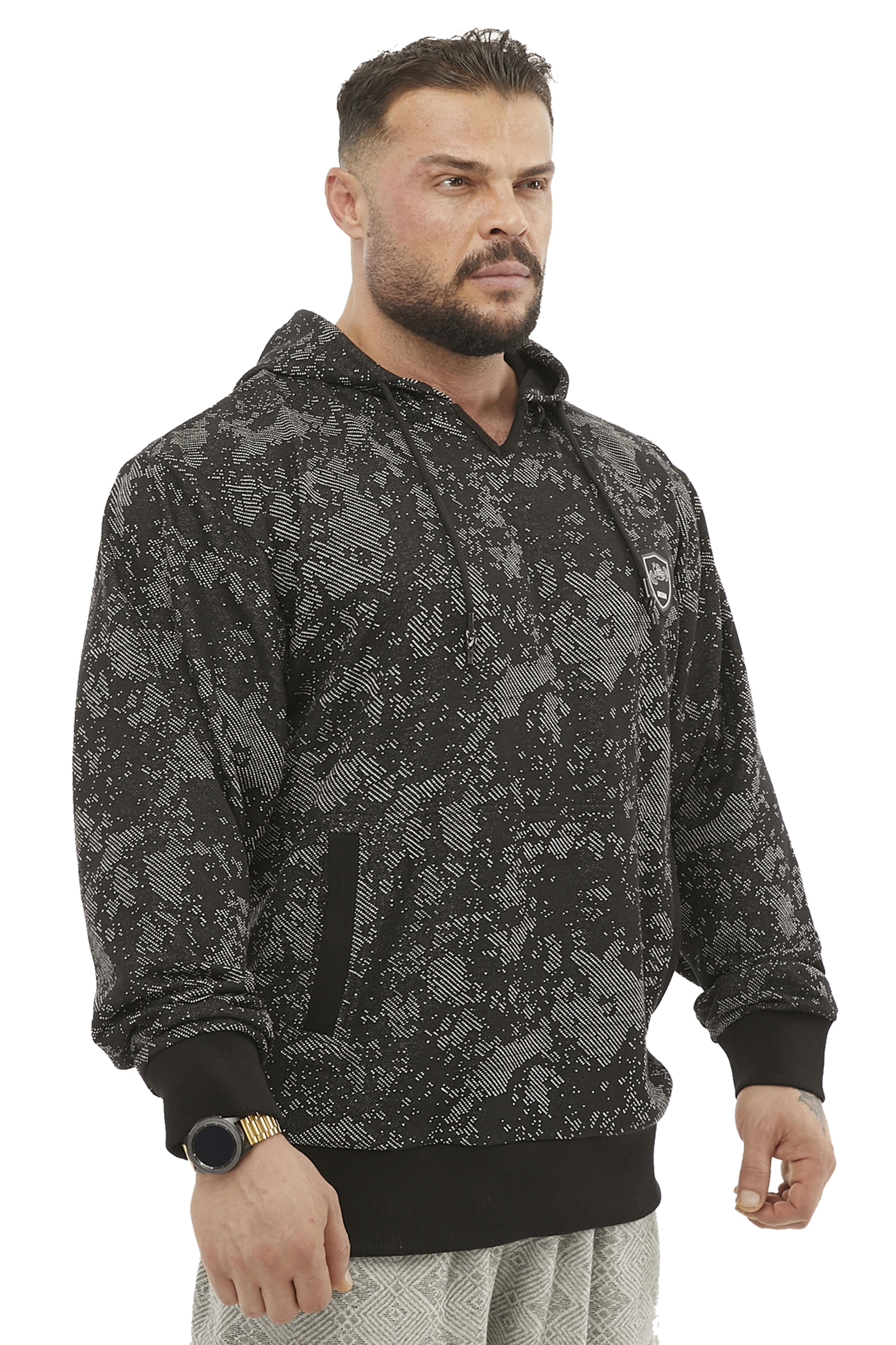 Oversize Kapşonlu Sweater BGSM 4738