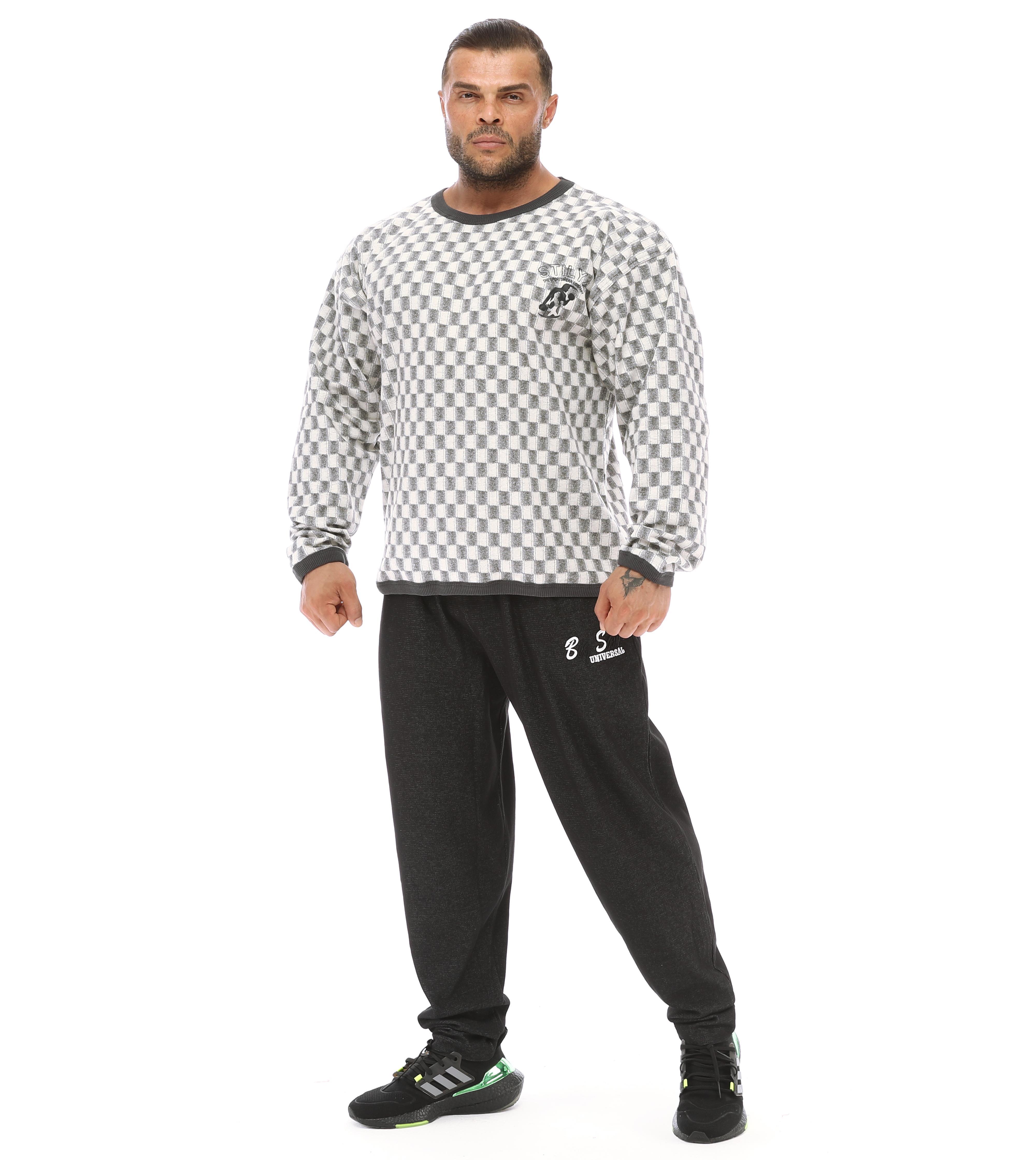 Oversize Kışlık Oduncu Sweatshirt