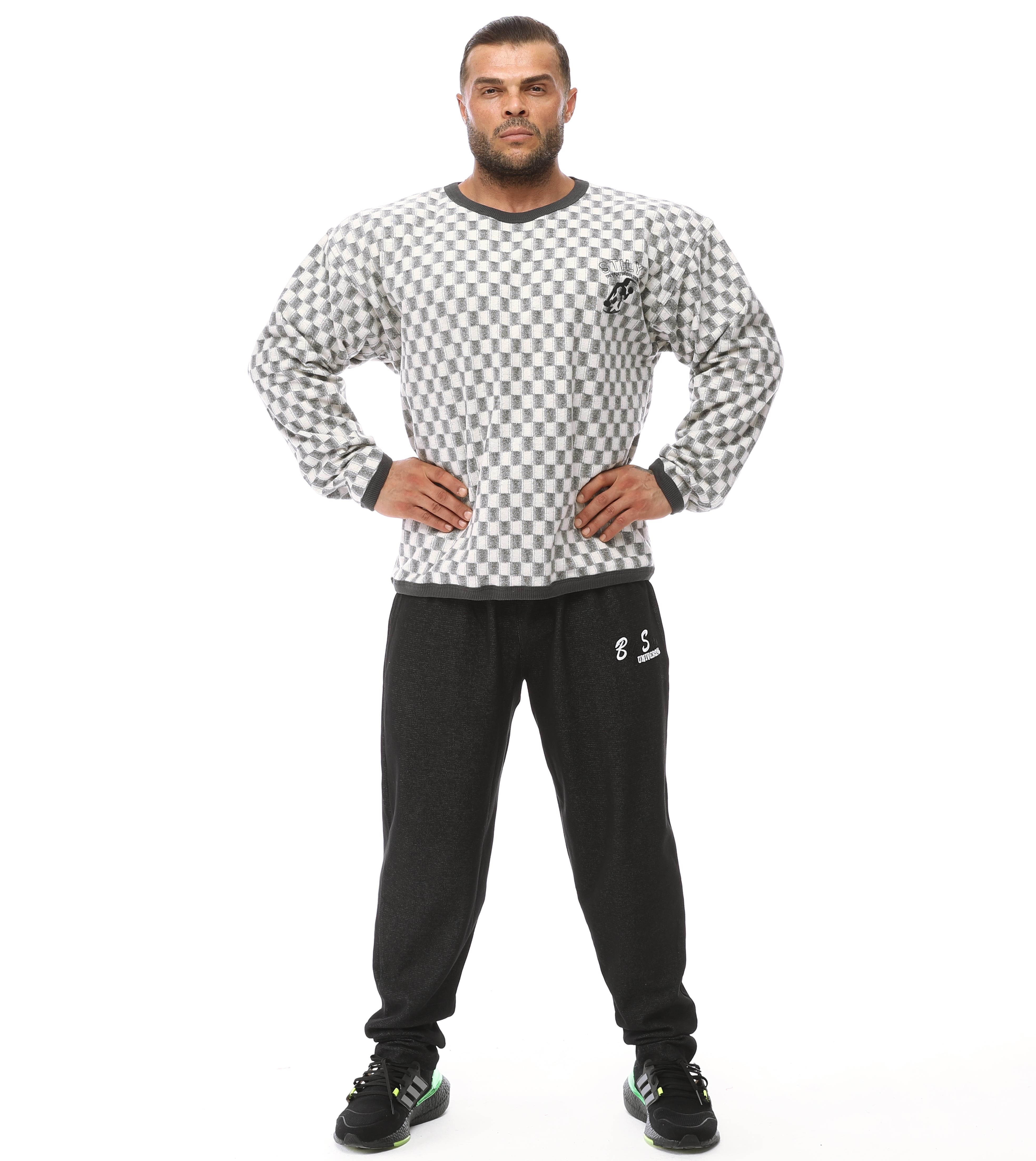 Oversize Kışlık Oduncu Sweatshirt