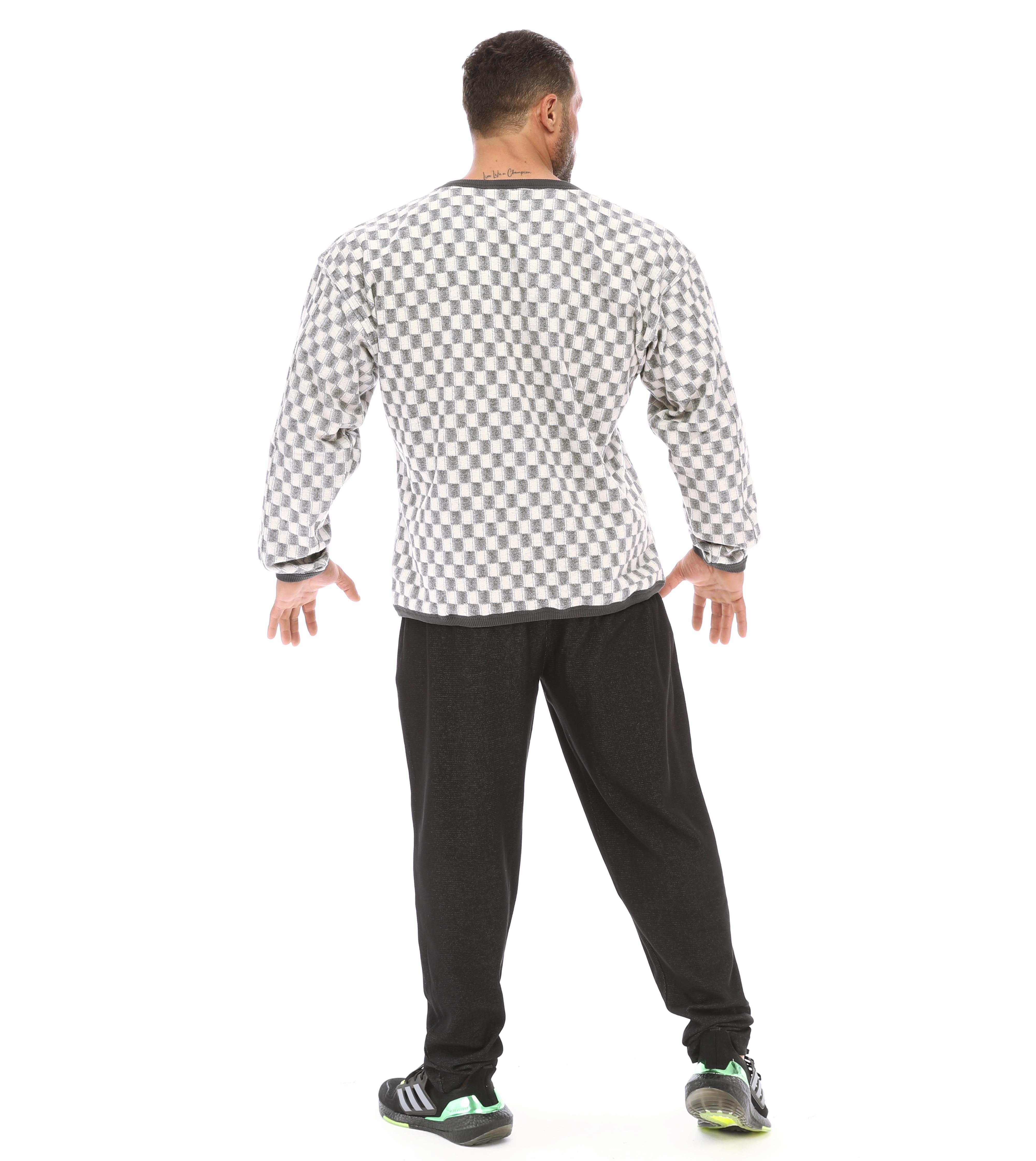 Oversize Kışlık Oduncu Sweatshirt